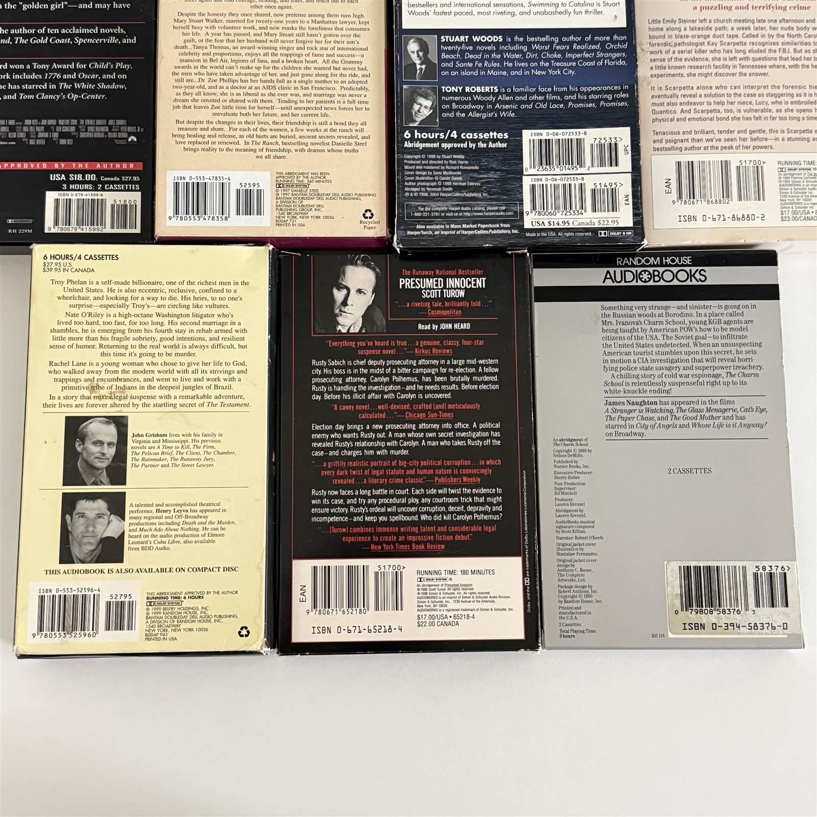 Lot Of 11 Mystery Thriller Suspense War Historical Fiction Audiobooks Cassettes