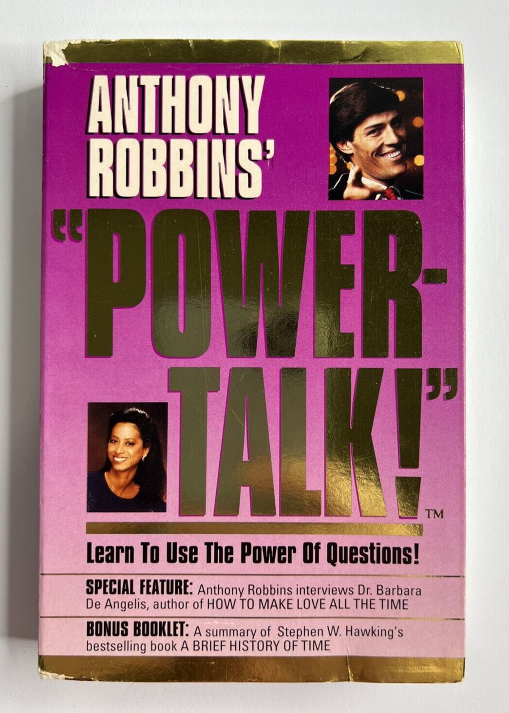 Anthony Robbins Power Talk W/ Stephen Hawking History Of Time & De Angelis Love