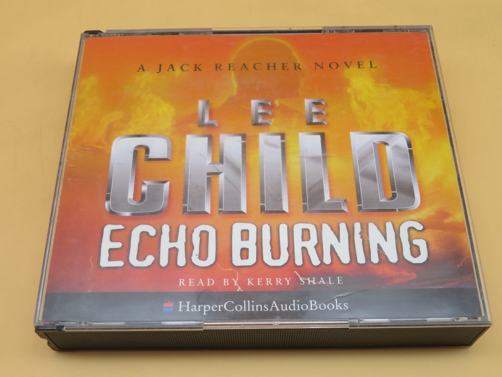 Lee Child Echo Burning CD Harper Collins Audio Book