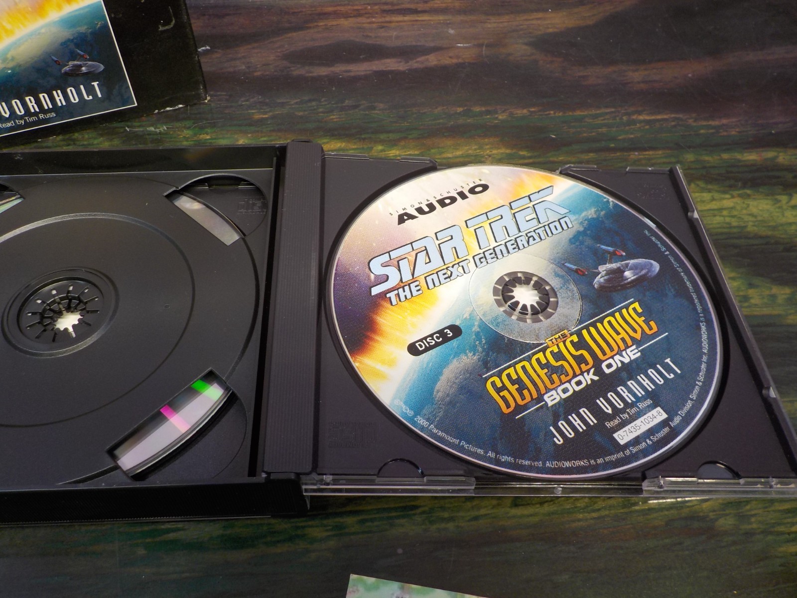 Star Trek The Next Generation: The Genesis Wave Bk. 1 by John Vornholt and Esth…