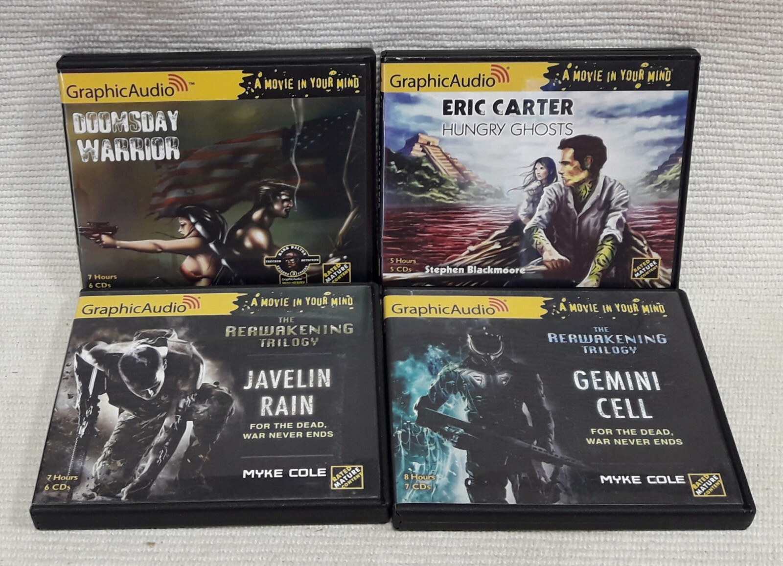 GraphicAudio Audio Books Mature Fantasy/Adventure Audio CDs