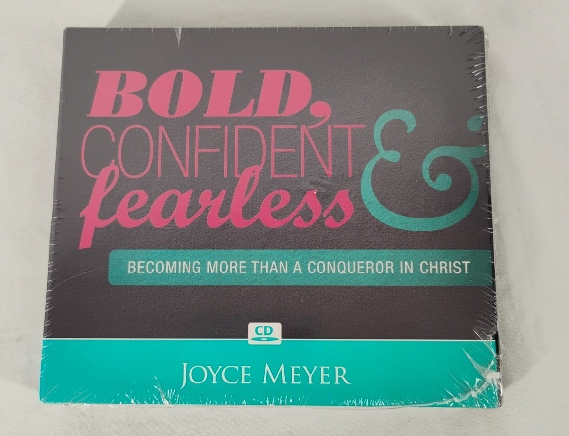 JOYCE MEYER — Bold Confident & Fearless — Becoming More Than CD NEW/SEALED