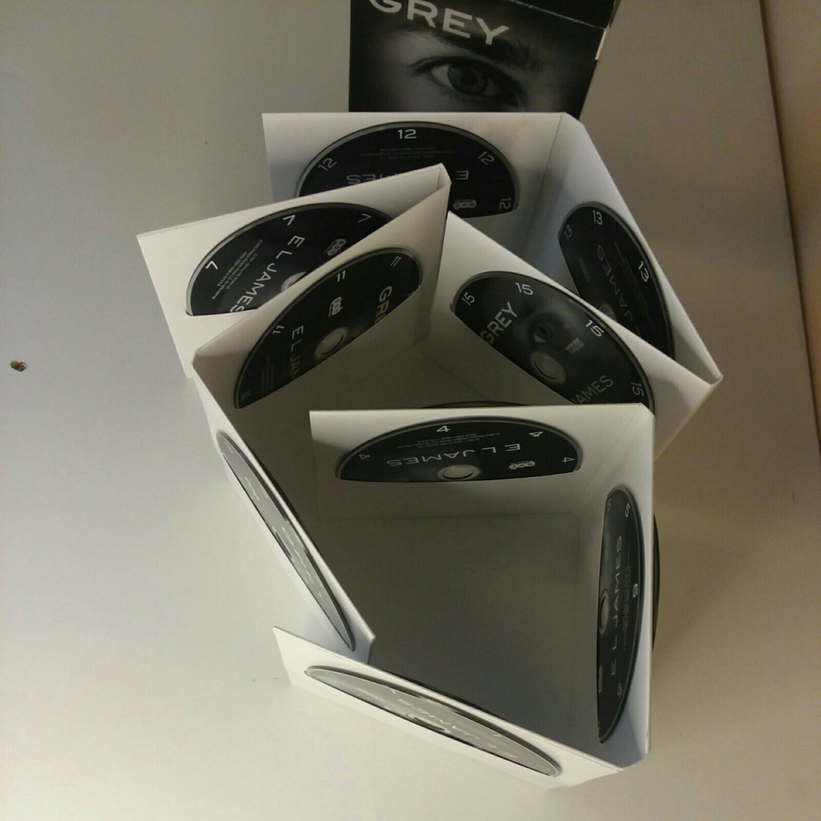 Fifty Shades of Grey Through eyes of Christian Grey 20 Hours 16 Compact Discs