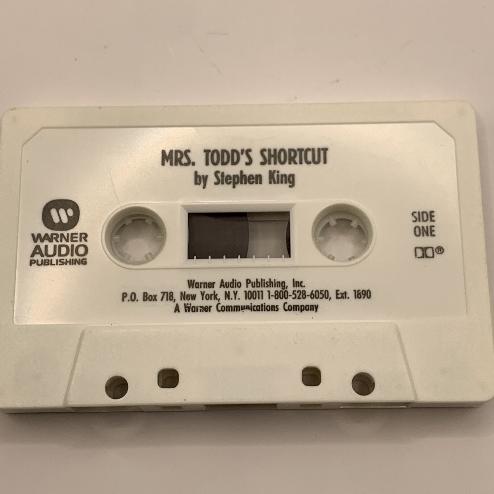Vintage Stephen King SKELETON CREW CASSETTES Mrs. Todd’s Shortcut and Gramma