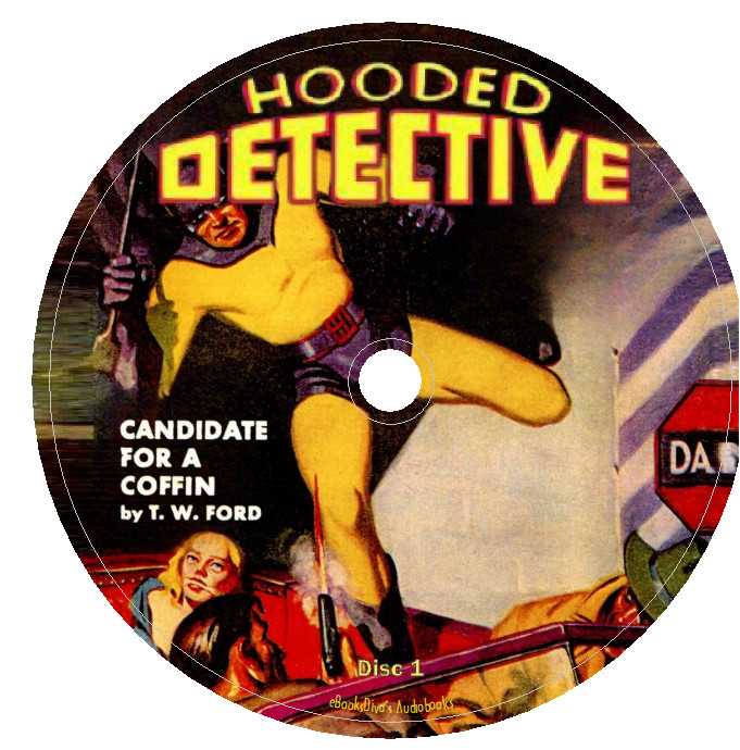 Hooded Detective 6 Action Packed Pulp Detective StoriesAudiobooks in 4 Audio CDs