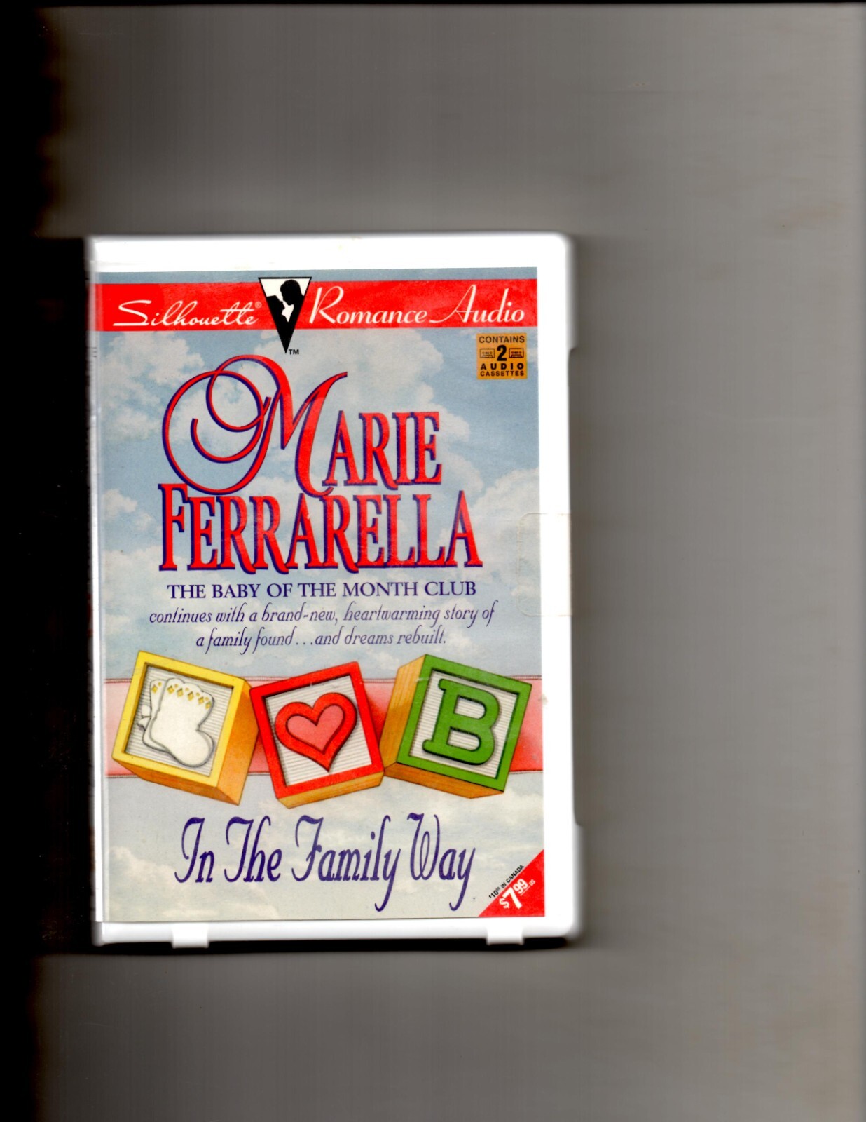 Silhouette Romance Ser.: In the Family Way by Marie Ferrarella (1998, Audio…