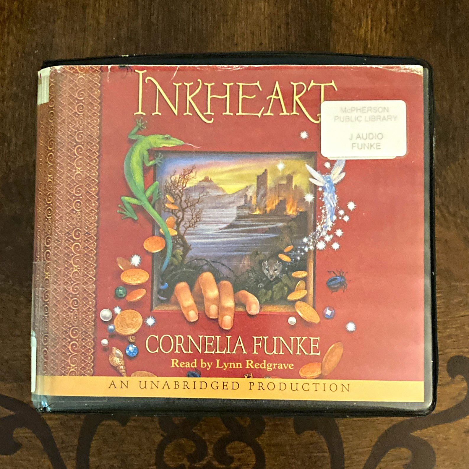 Cornelia Funke Inkheart Unabridged Audiobook CD, Lynn Redgrave (14) 2003