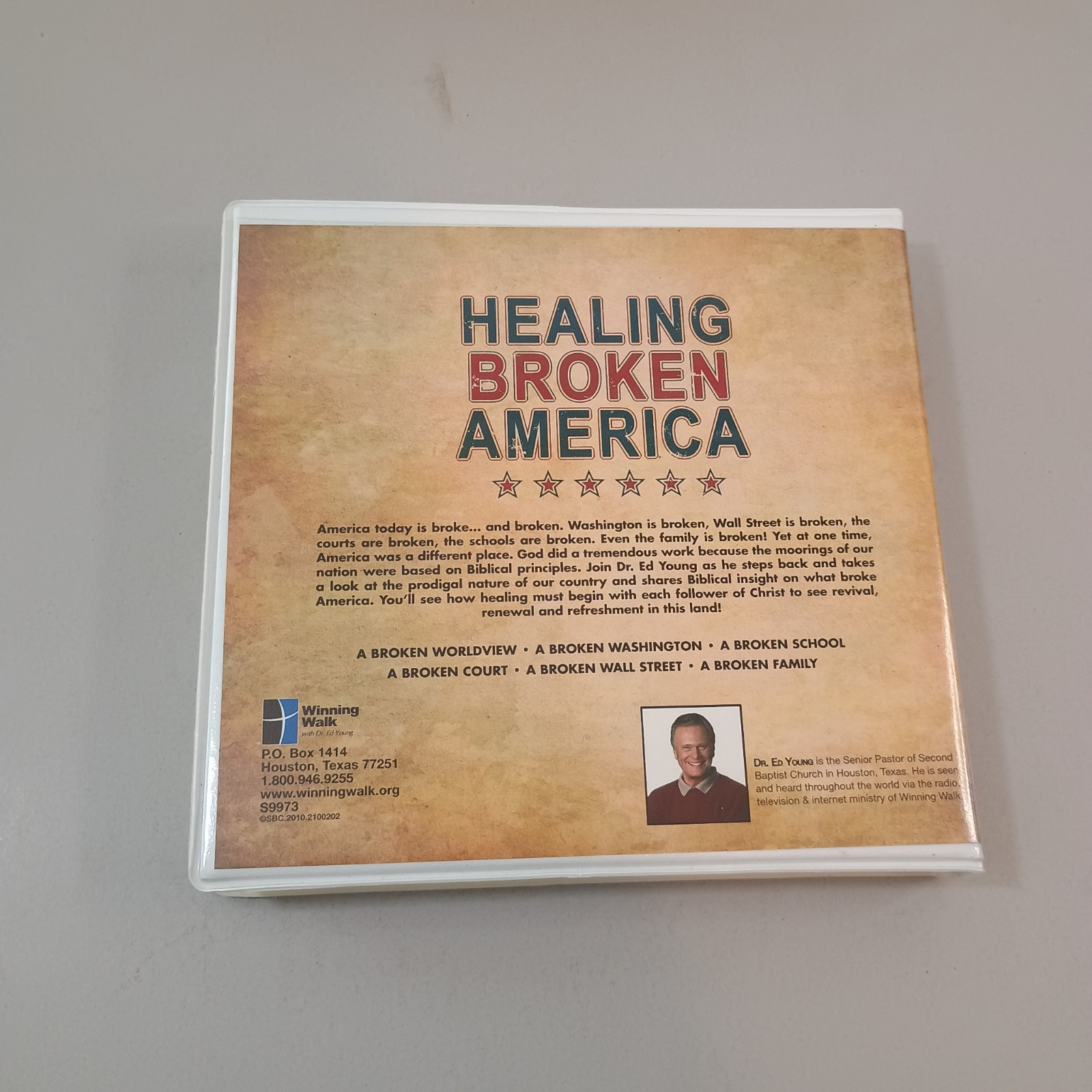 Dr Ed Young Lot Of 5 Series (27 CD’s) Know God,Broken America,End Times,Counter