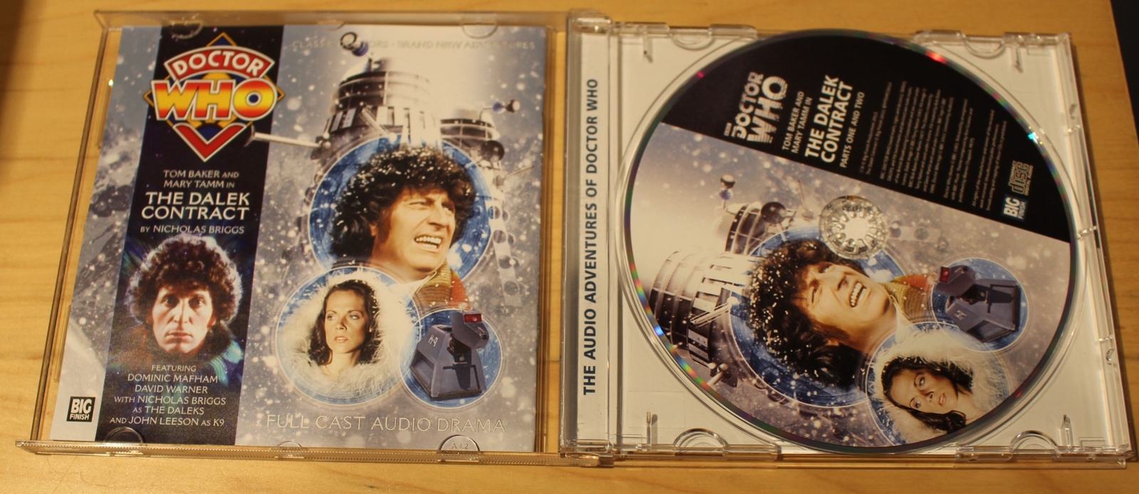 Big Finish Doctor Who: Fourth Doctor Adventures 2×6-The Dalek Contract CD