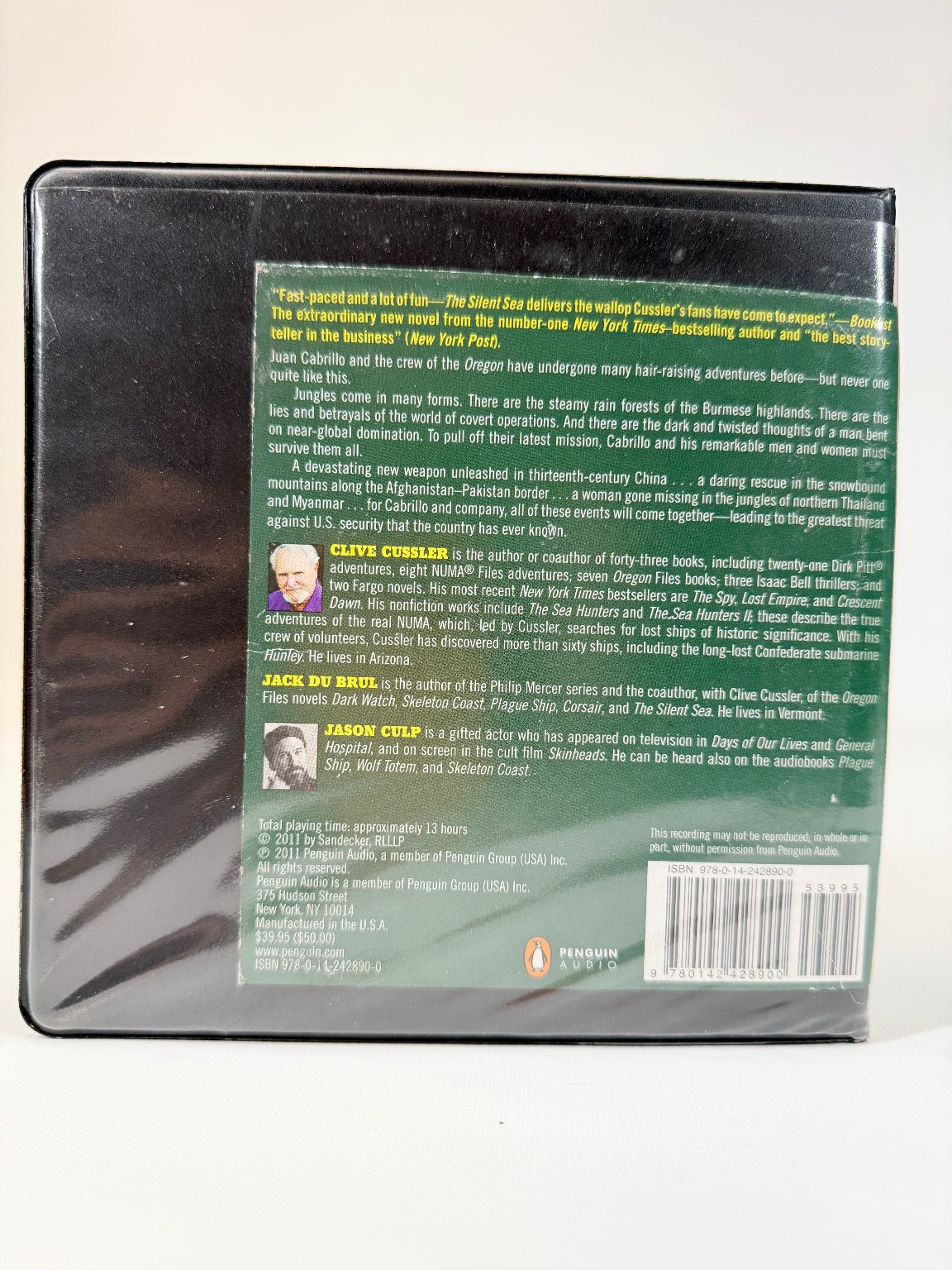 The Jungle by Clive Cussler Audiobook CDs Unabridged 11 Discs