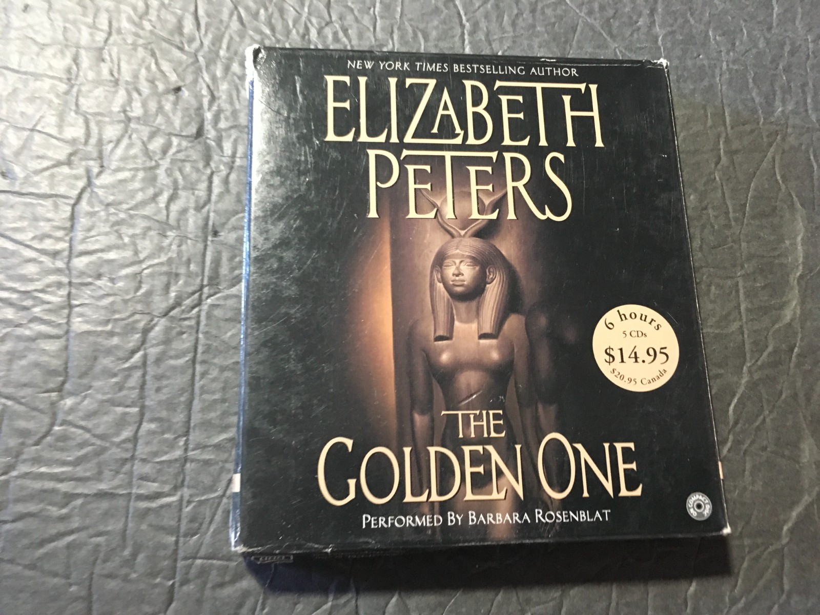 The Golden One Elizabeth Peters 5 CD Set (Cut On Barcode)