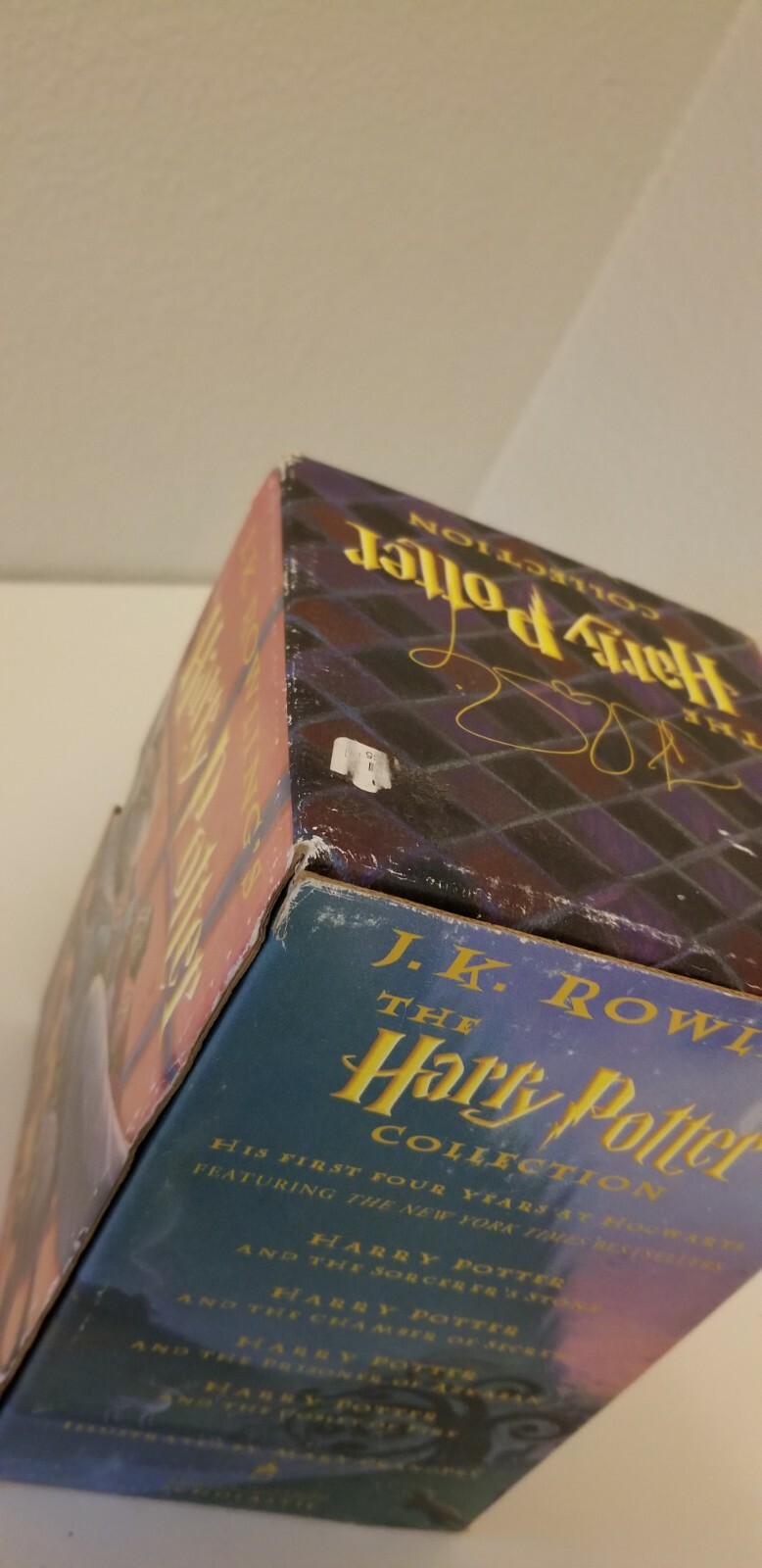 Harry Potter 4 Book Box Complete Set Collection 1 2 3 4 5 6 7