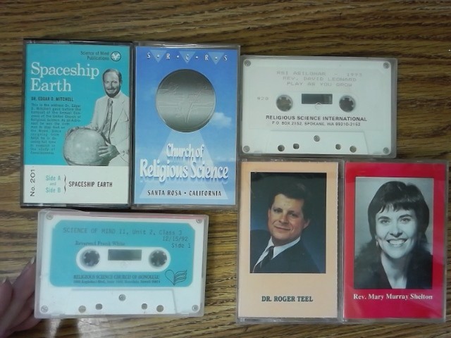 Lot of 84 Church of Religious Science Sermon Audio Tape Cassettes Vintage 1990s
