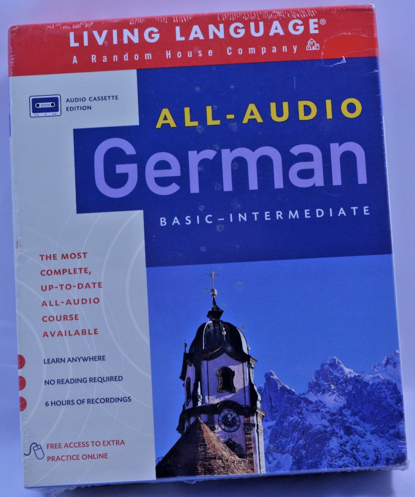 All-Audio Courses Ser.: All-Audio German : Cassette Program by Living Language