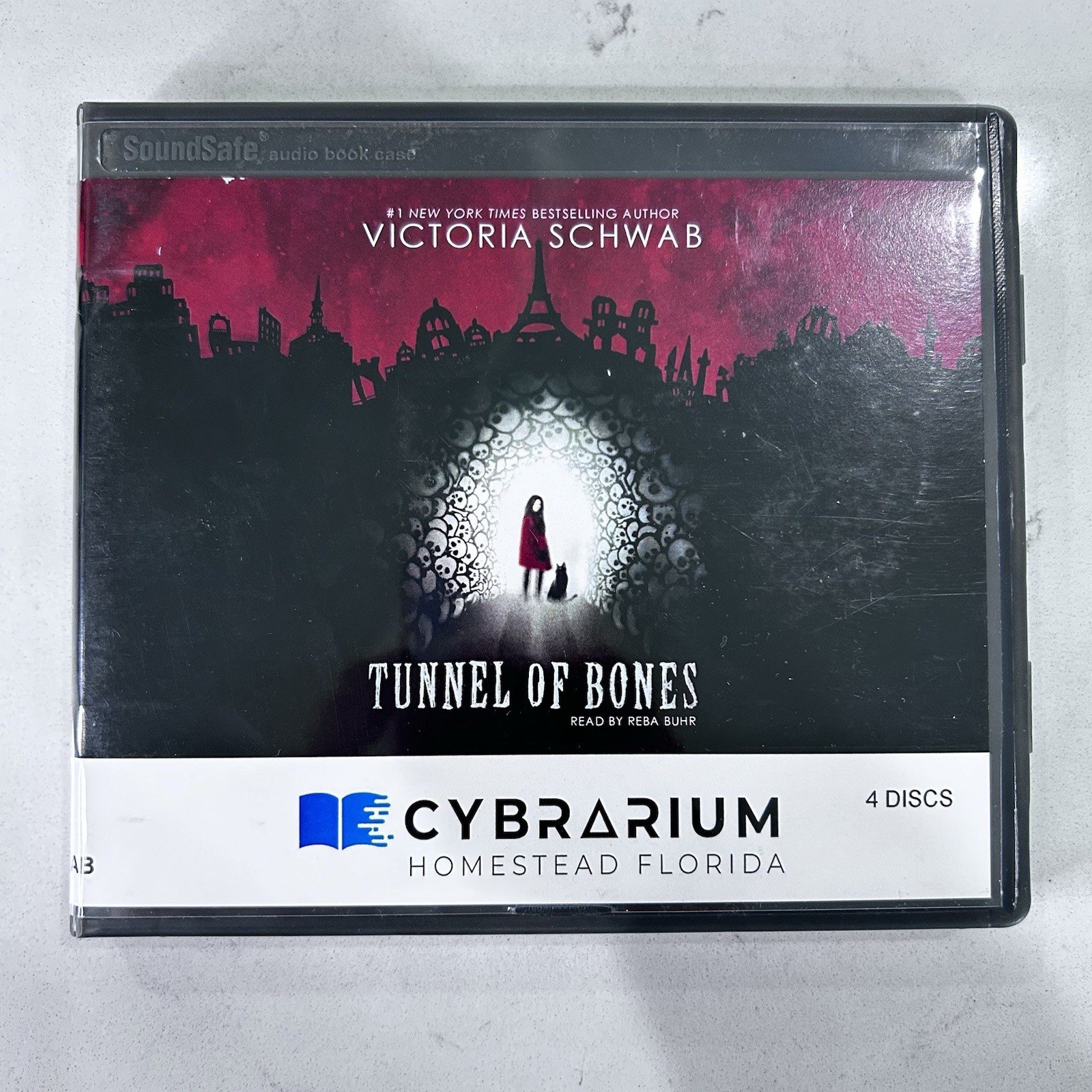 Tunnel of Bones Audiobook 4-Disc Set by Victoria Schwab