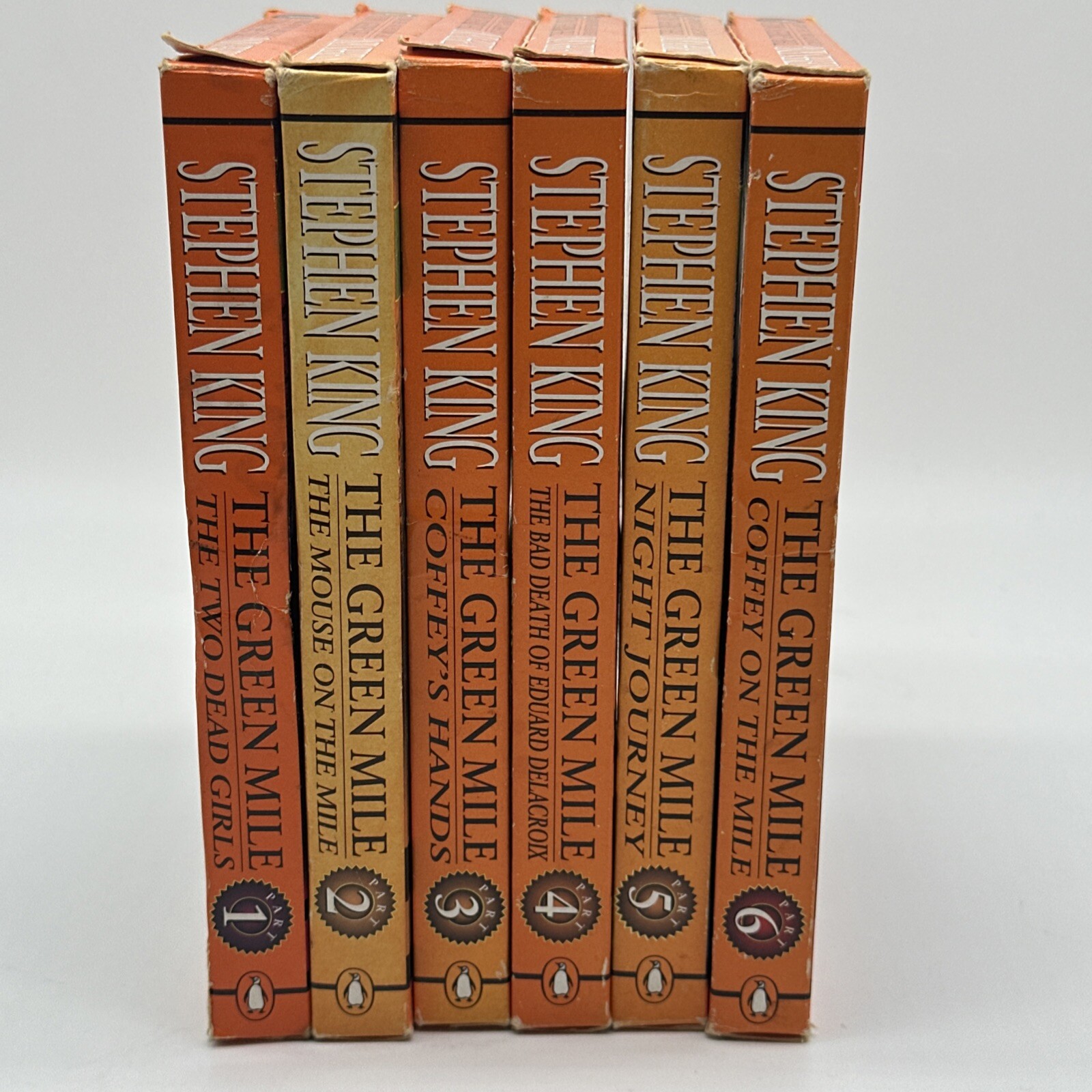 The Green Mile by Stephen King Audio Cassettes Book on Tape Parts 1-6 Complete