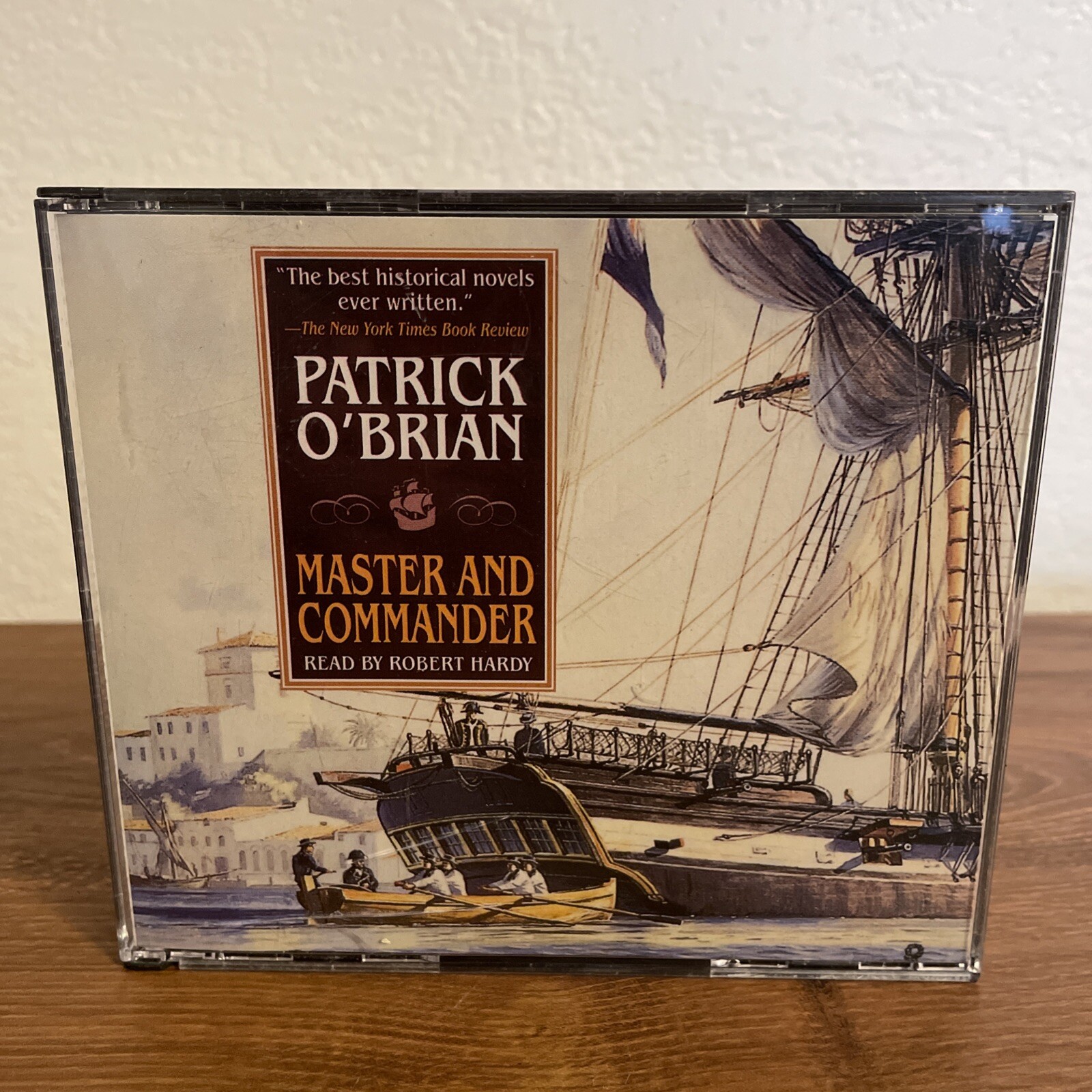 Master and Commander Patrick O’Brian CD Audiobook Abridged Read By Robert Hardy