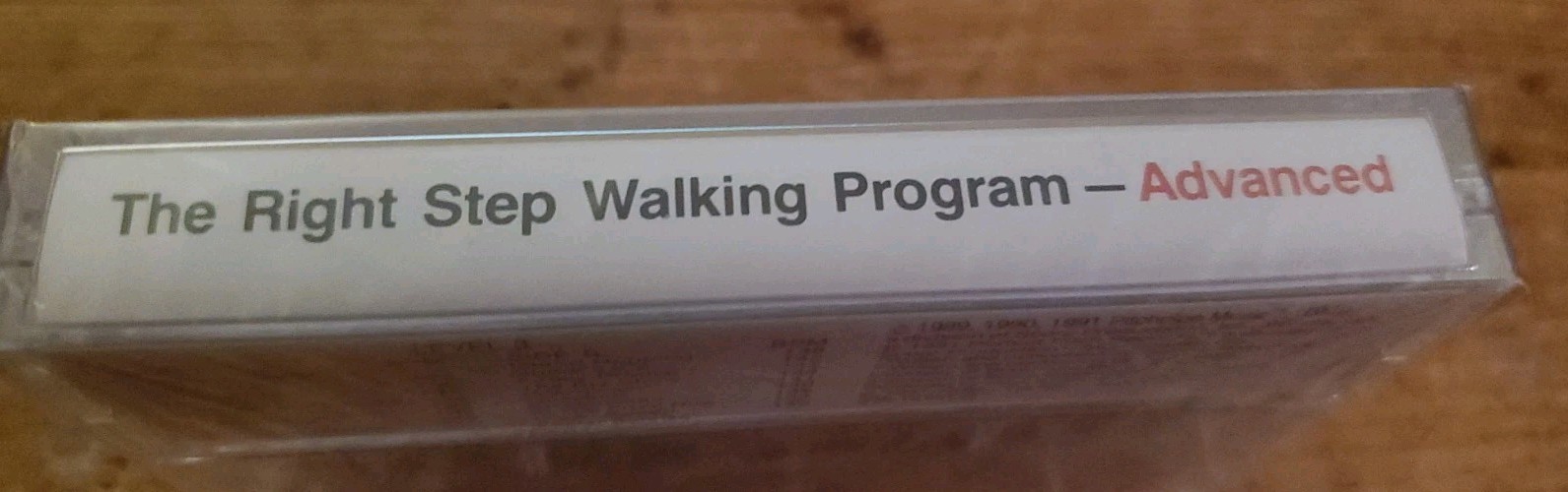The Right Step Walking Program -Advanced Level 3 (Cassette) ☆Sealed