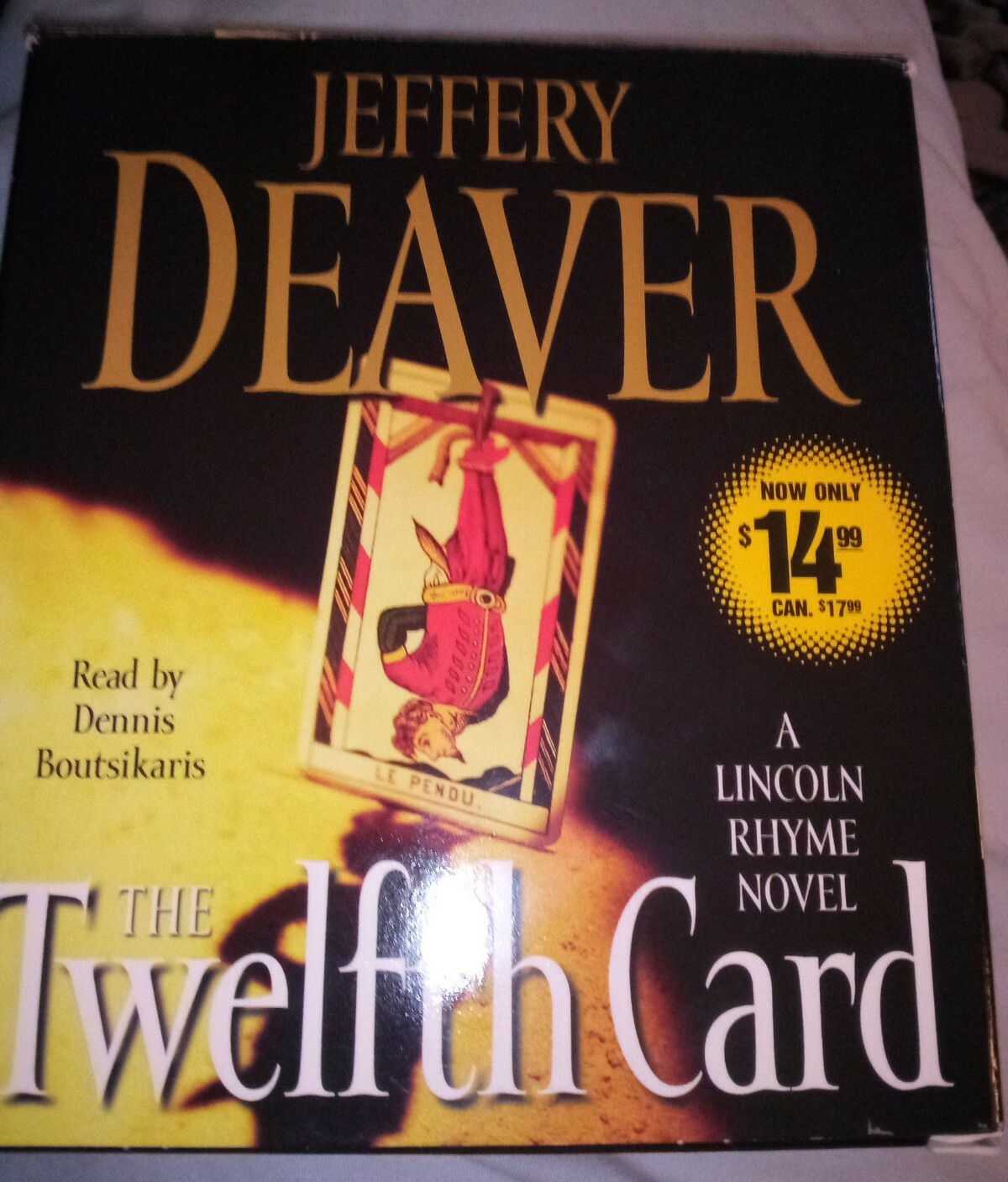 The Twelfth Card, Jeffrey DeVeaver CD Audiobook 6 Disc Abridged. Good Condition