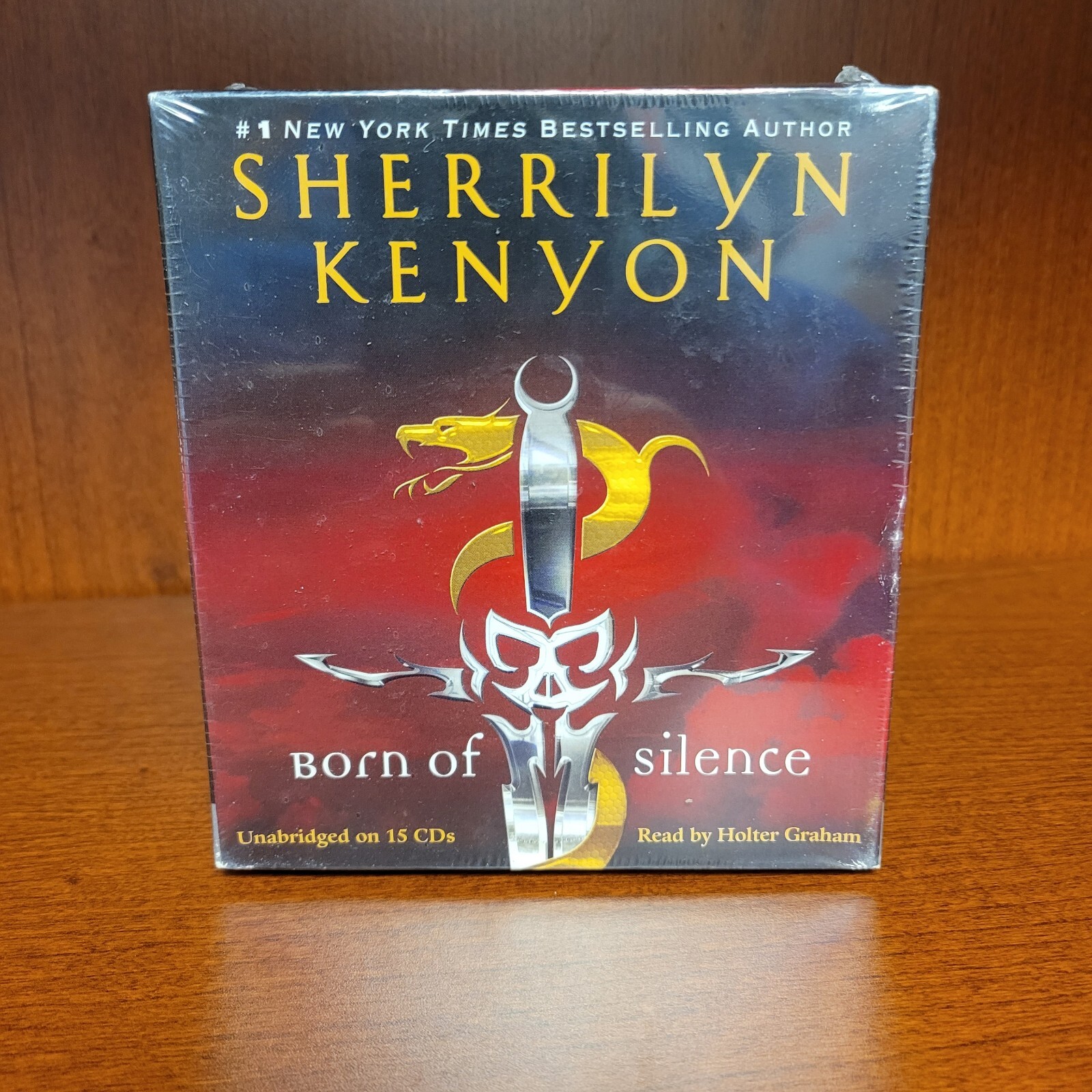 Born Of Silence by Sherrilyn Kenyon (15 CD Audiobook, Unabridged) ~New Sealed
