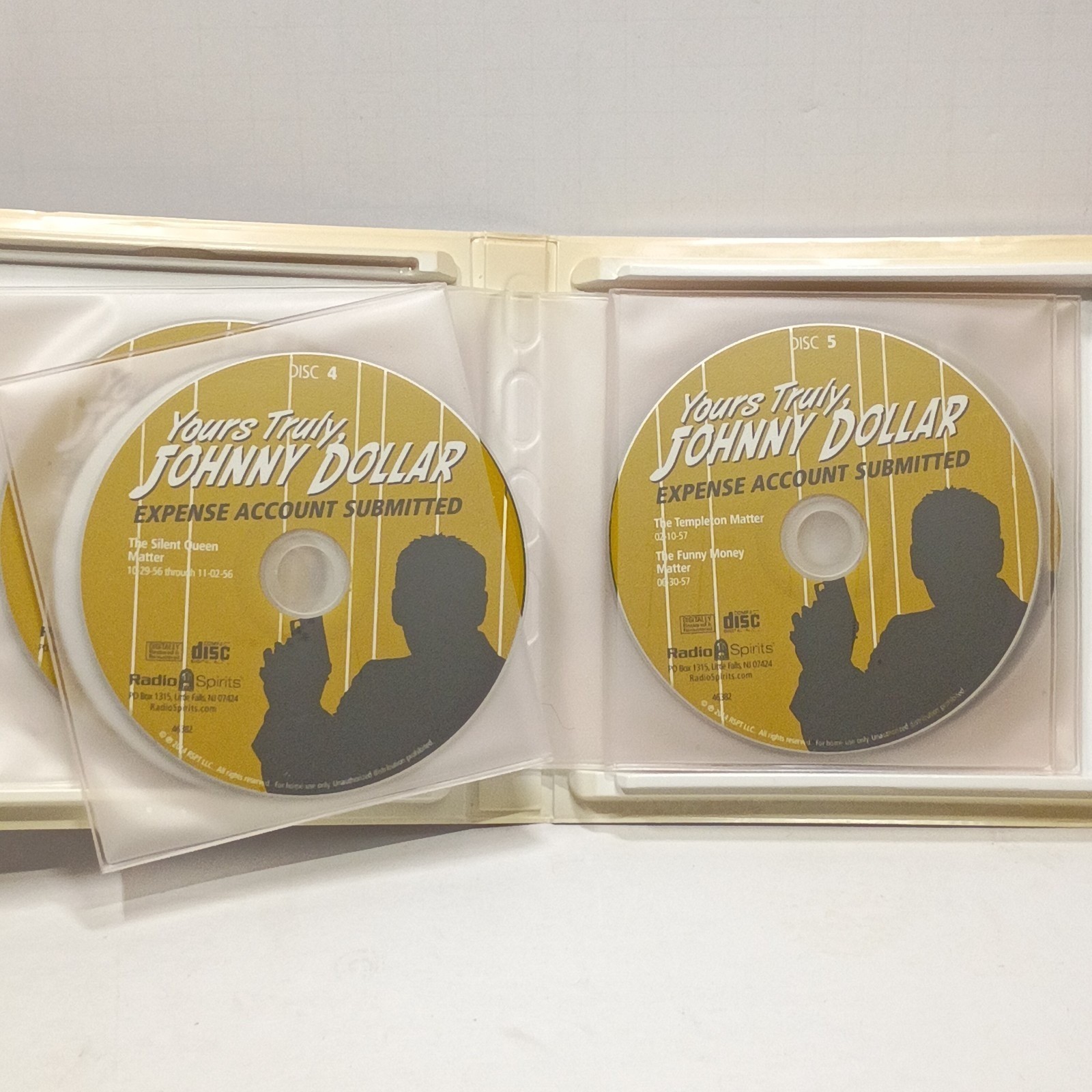 Yours Truly Johnny Dollar Expense (10 CDs, 2014) Classic Radio Bob Bailey