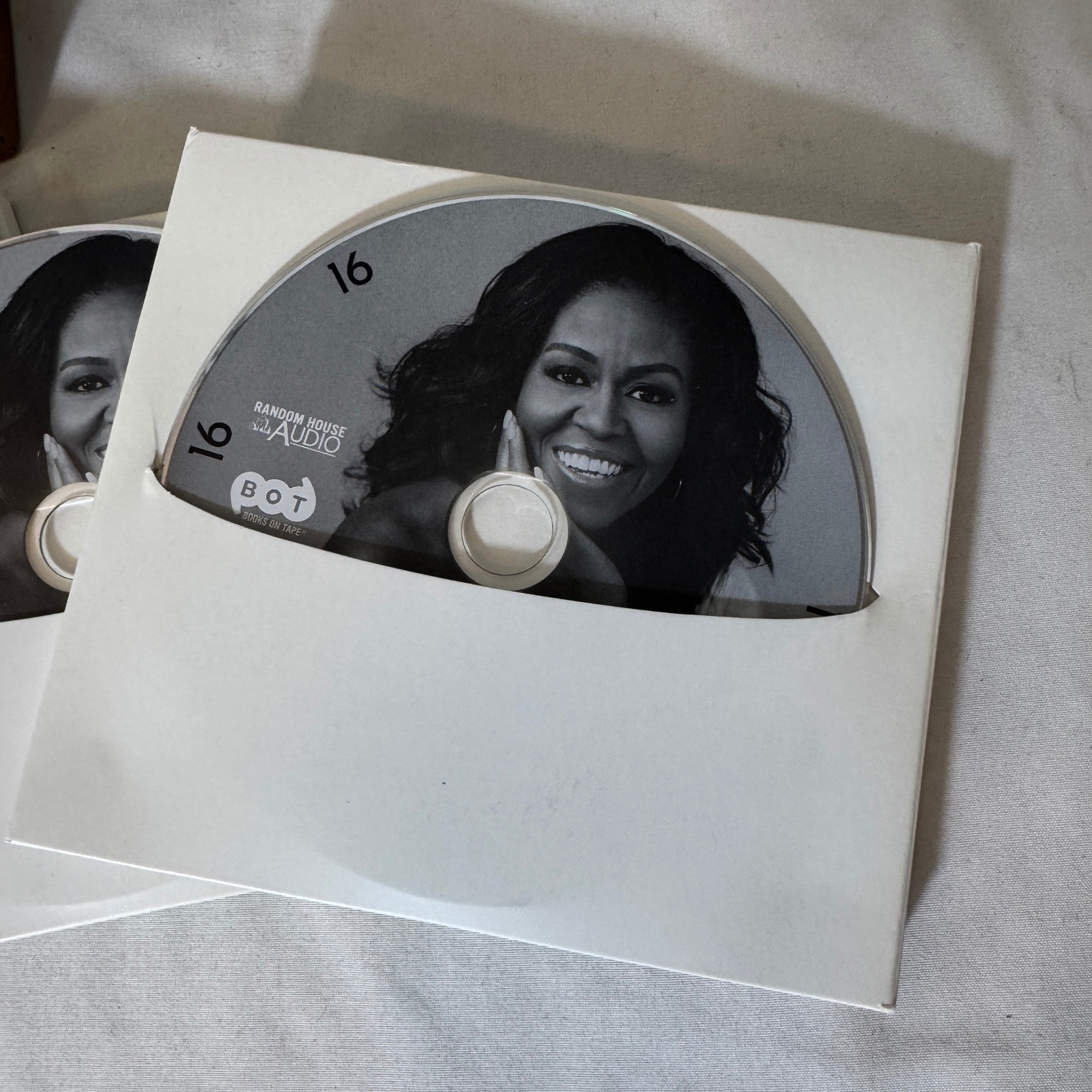 Random House Becoming Audiobook Michelle Obama 16 CD Set Unabridged Blue Box