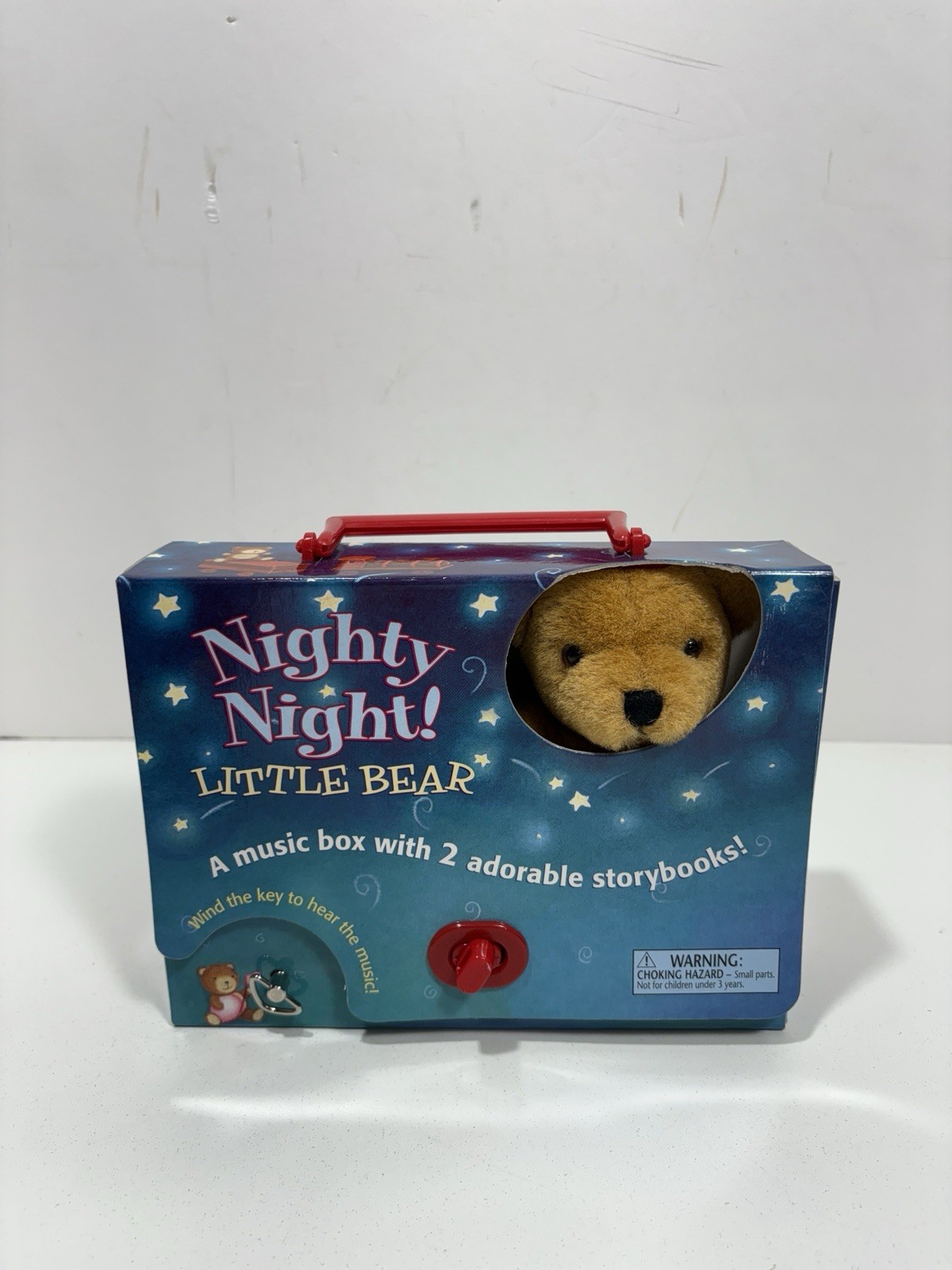 Tormont Publication Nighty Night Little Bear Music Box W/ Two Storybook Y2K 2000