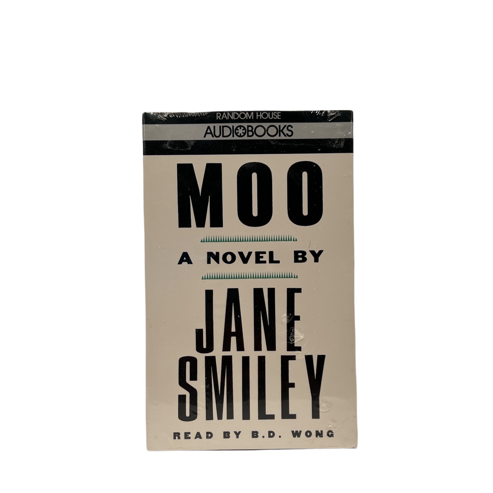 MOO By Jane Smiley Unabridged Audiobook On 2 Cassettes Random House — NEW