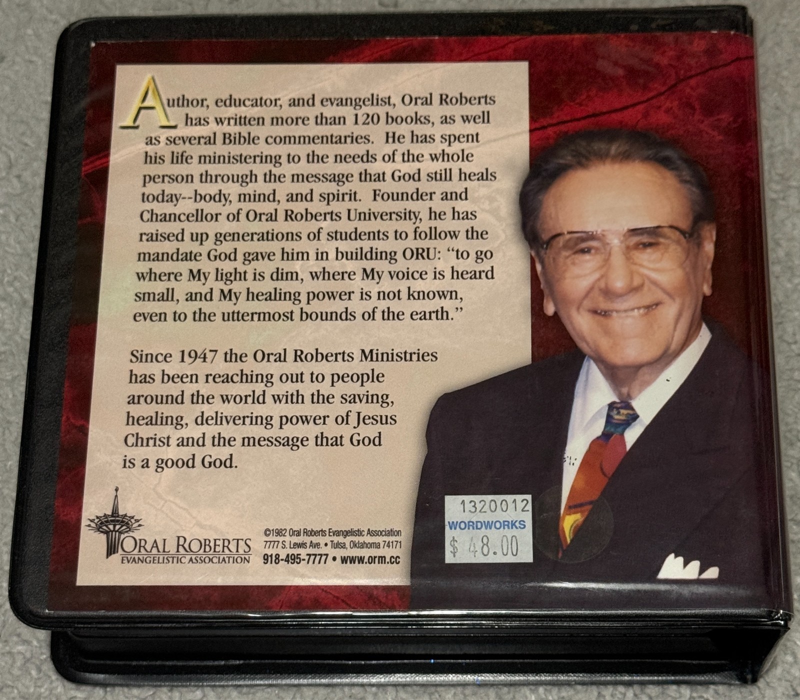 The Gospels Of Matthew Mark Luke & John Oral Roberts 24 CDs
