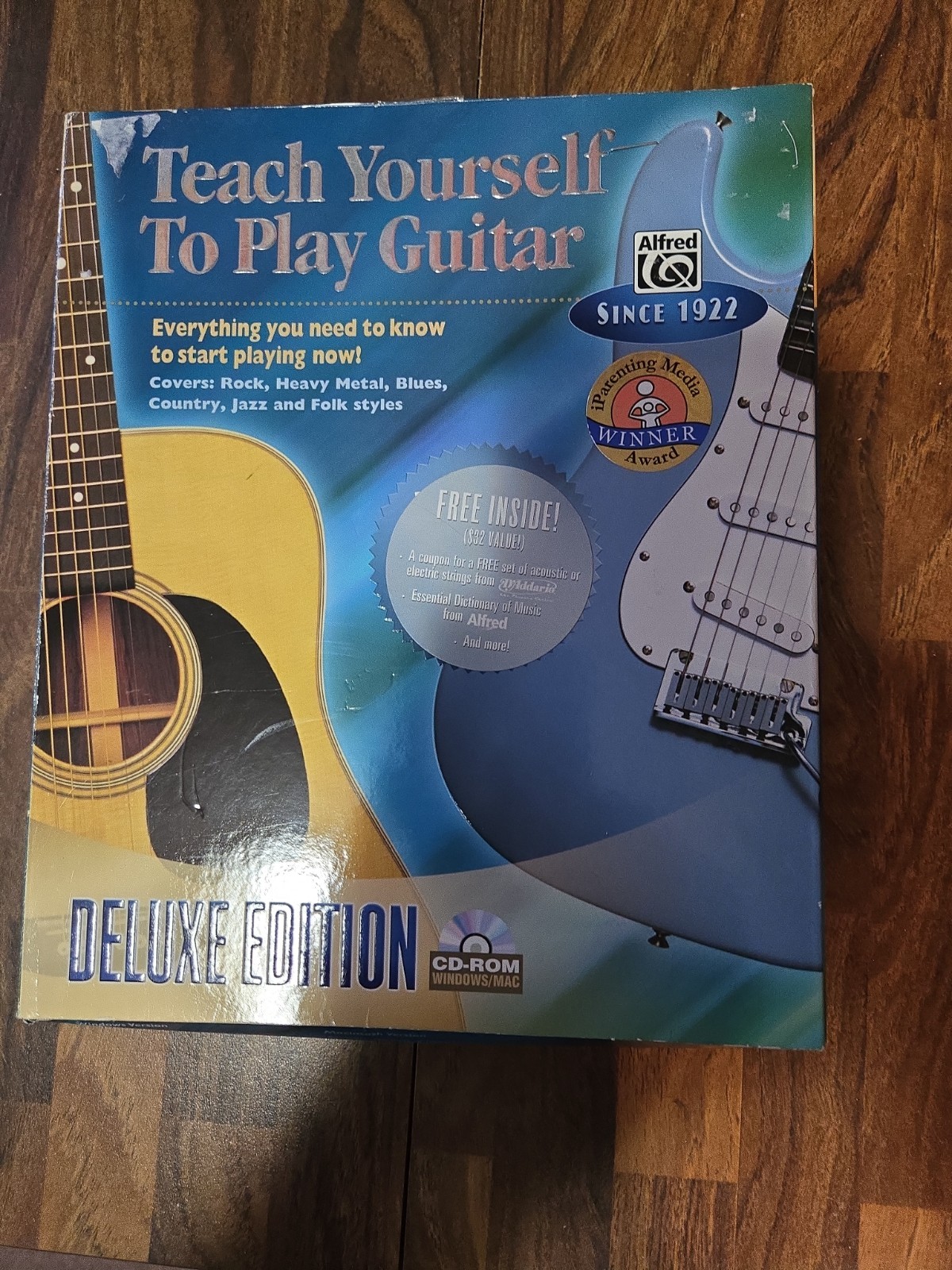 Alfred Teach Yourself To Play Guitar Deluxe Edition CD-ROM