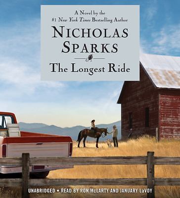 Longest Ride by Nicholas Sparks (2014, Compact Disc)