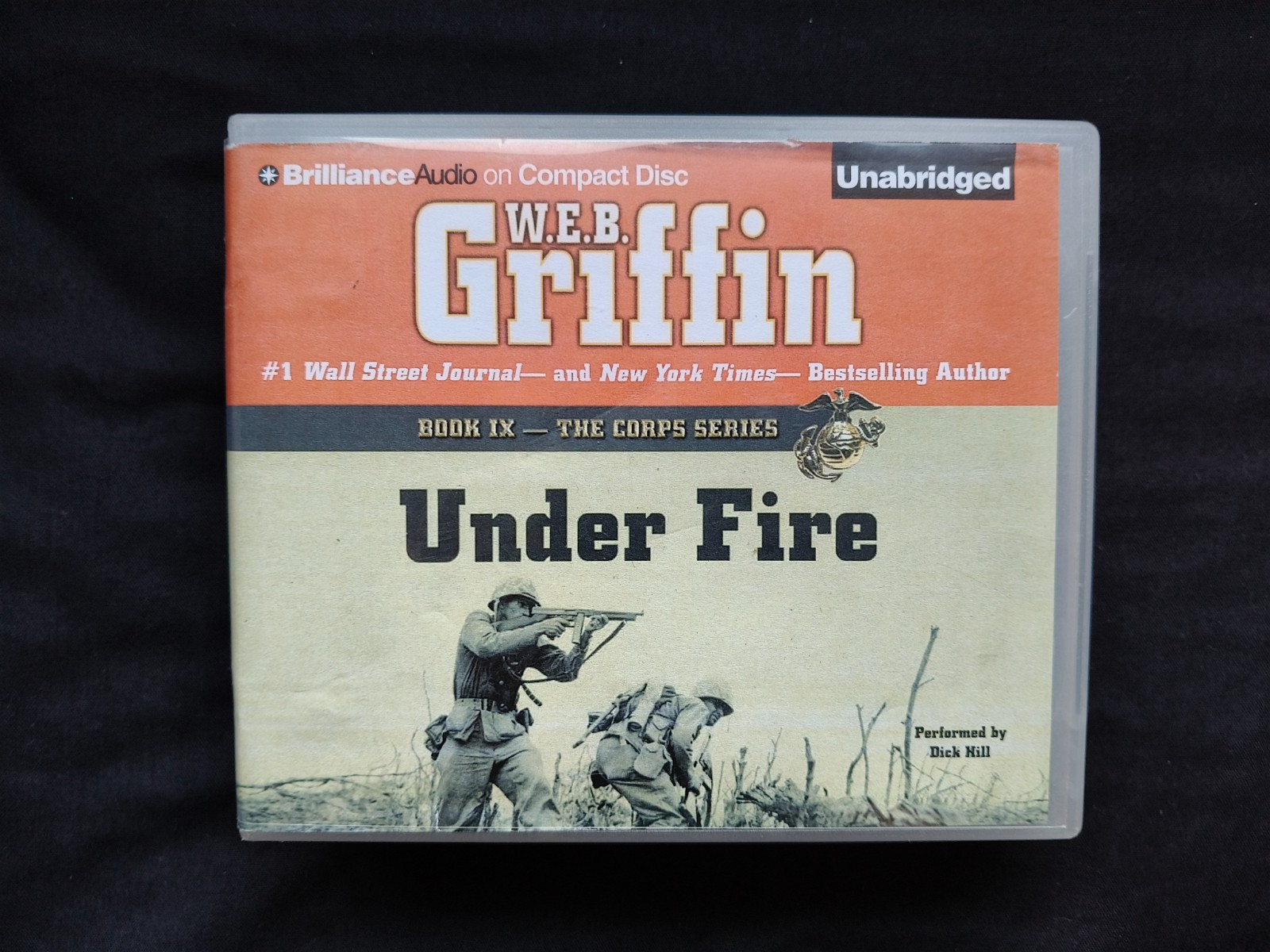 W.E.B GRIFIN — BOOK IX — THE CORPS SERIES — UNDER FIRE — UNABRIDGED ON 21 CDS