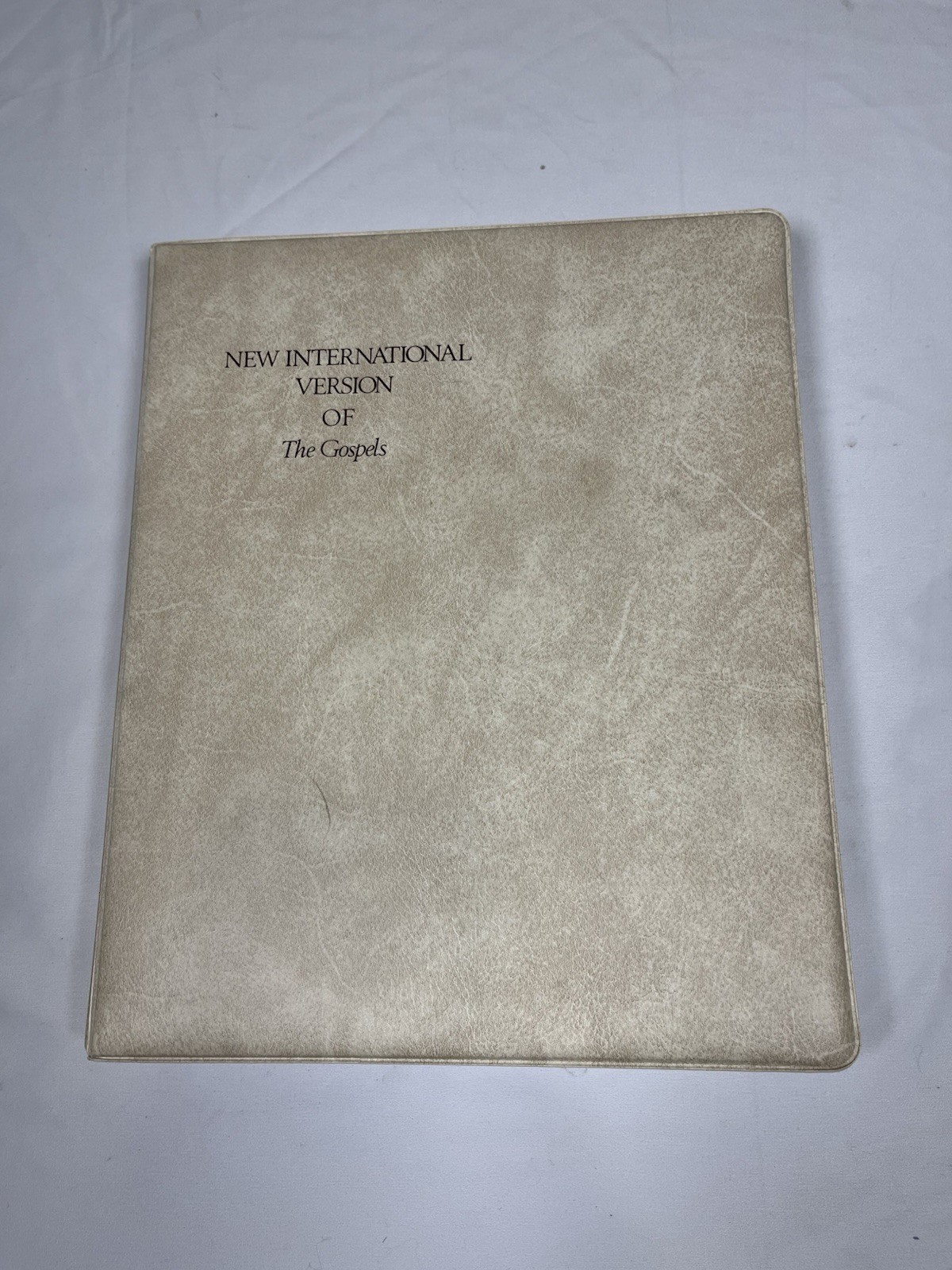New International Version NIV The Gospels Audio Cassette Tape Set Complete 1976