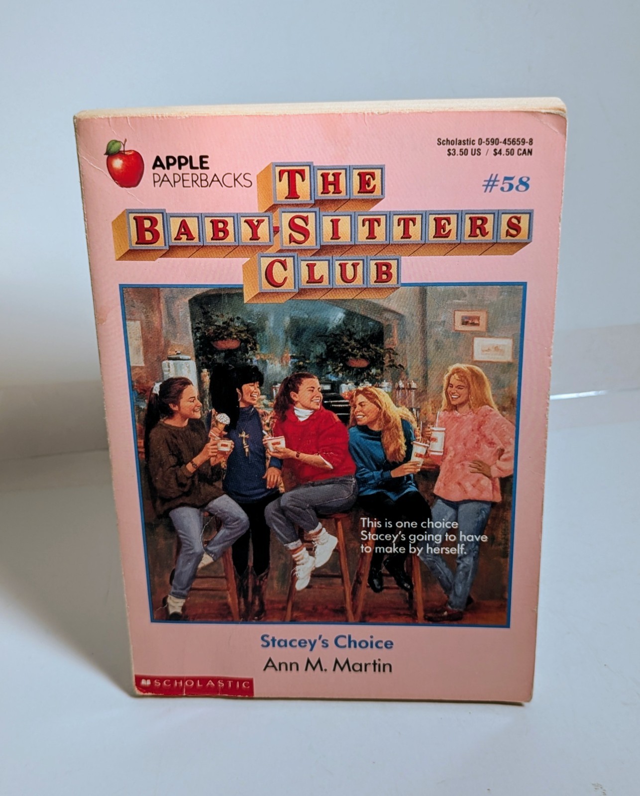 Baby-Sitters Club #58: Stacey’s Choice (1992,PB) By Ann. M Martin