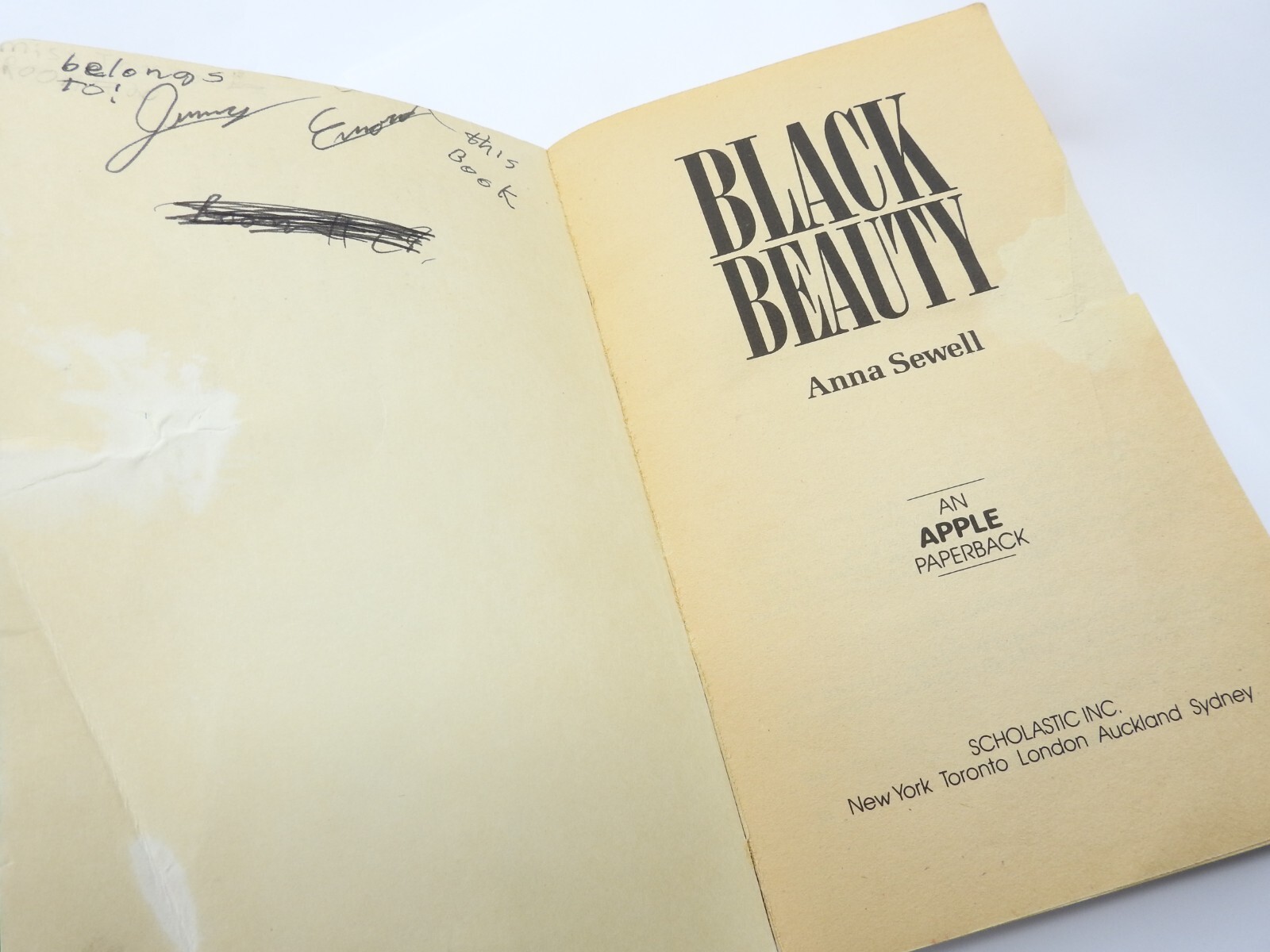 Apple Classics Black Beauty By Anna Sewell Paperback