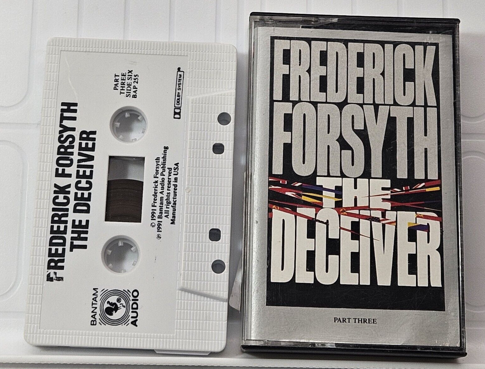 THE DECEIVER by FREDERICK FORSYTH Audiobook — Cassette #3 (Part Three)