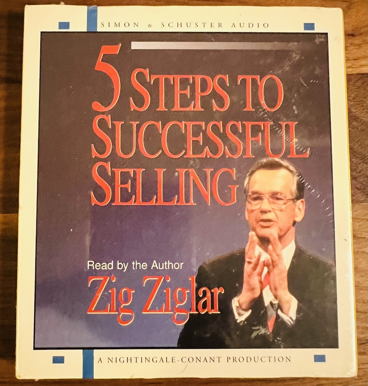 Brand New Sealed 5 Steps To Successful Selling by Zig Ziglar — Audiobook CD