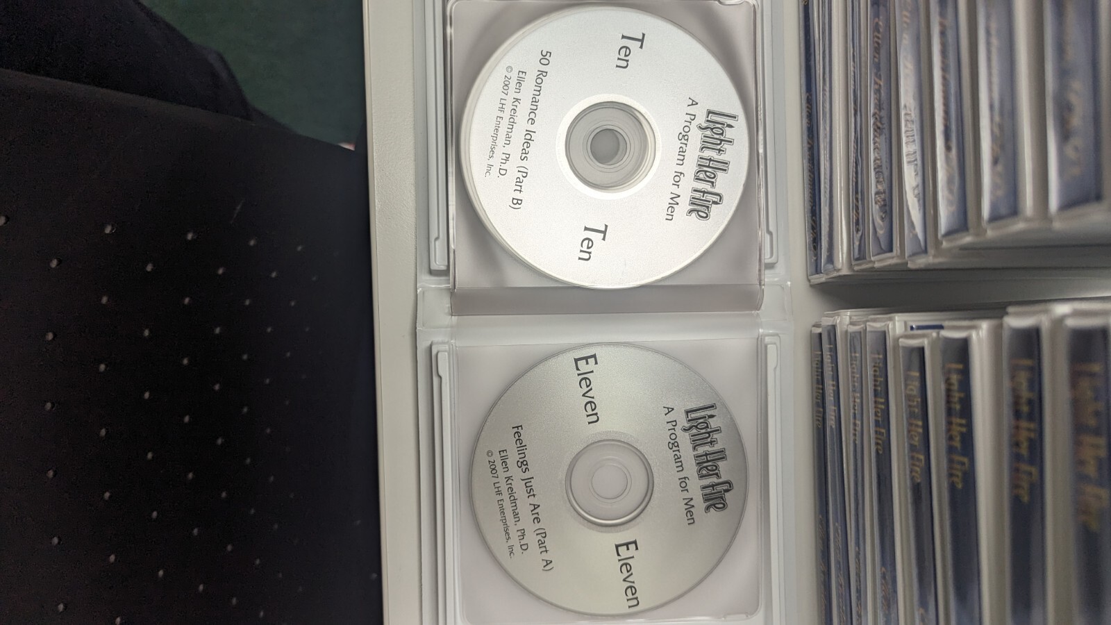 Light Her Fire Relationship Course CDs By Dr Ellen Kreidman (Lot Of 20 New)