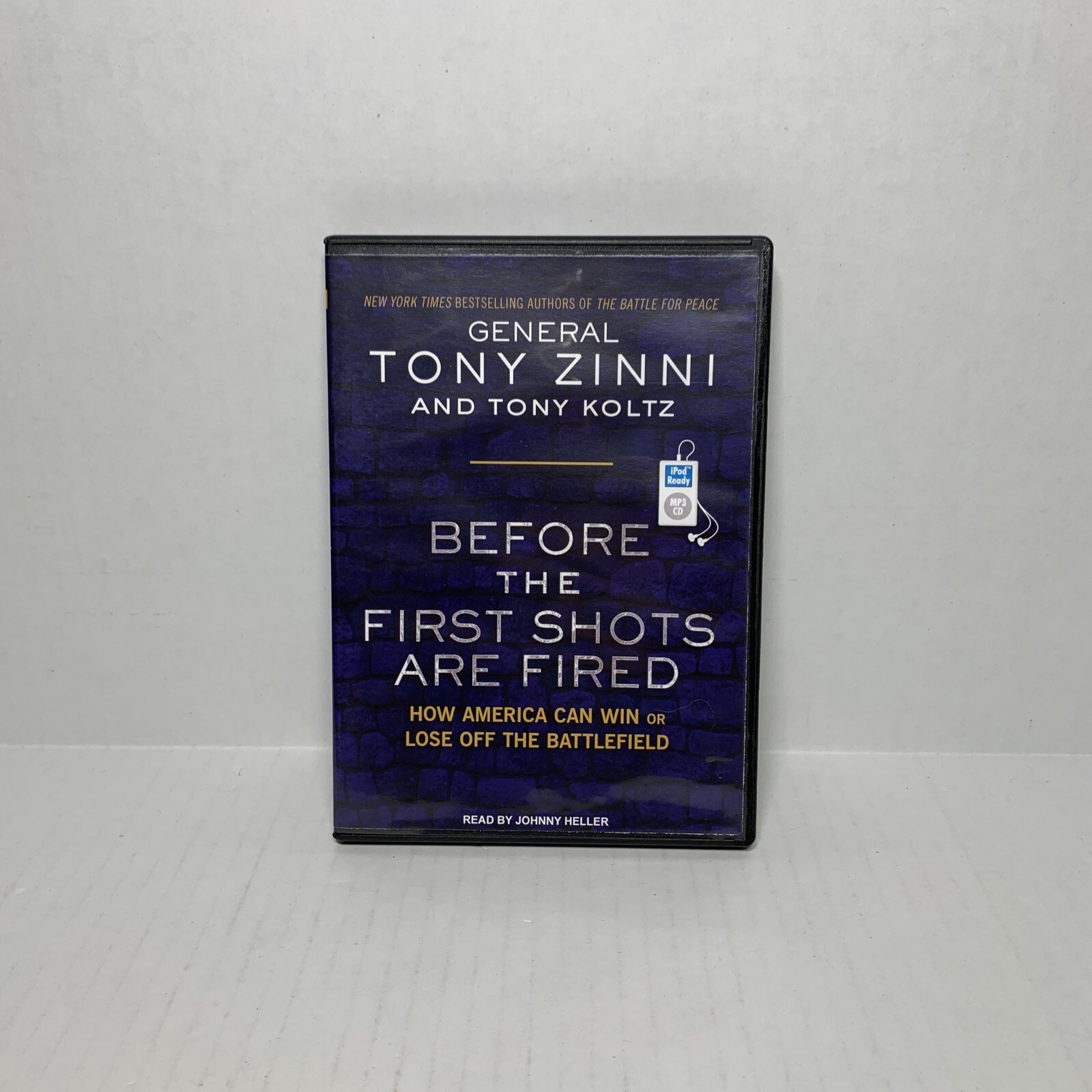 Before The First Shots Are Fired By Tony Zinni Unabridged Audiobook MP3CD