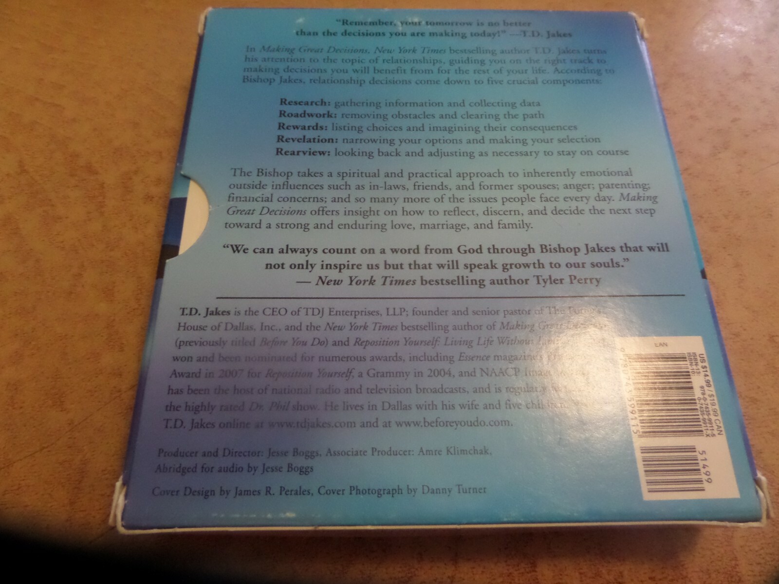 Making Great Decisions: For a Life Without Limits by T. D. Jakes