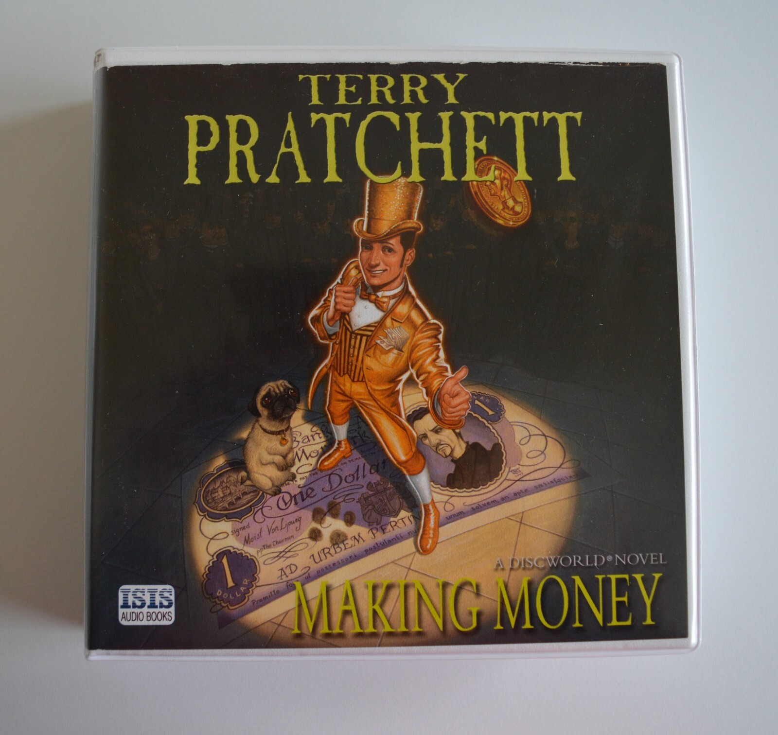 Making Money — Terry Pratchett — Unabridged Audiobook — 12CD