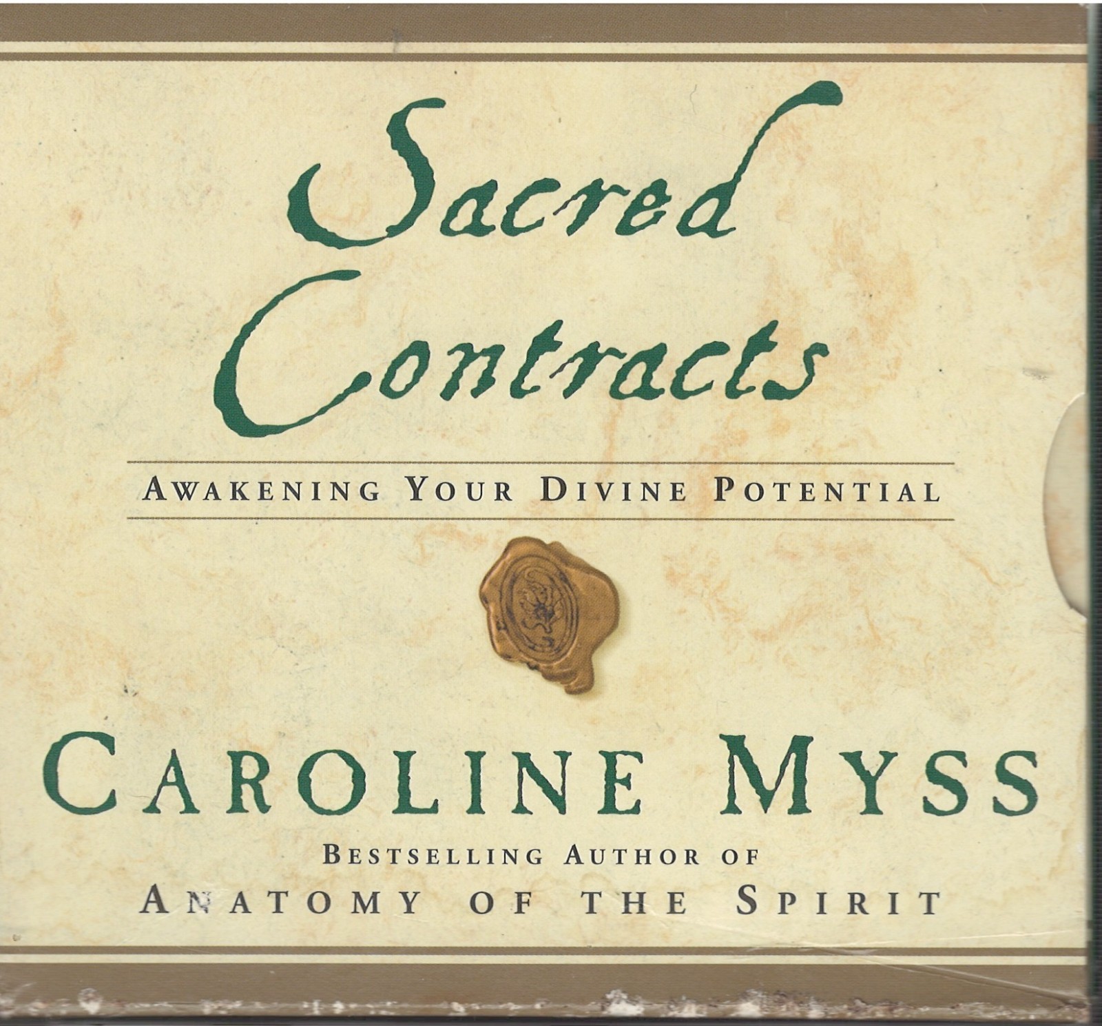 Sacred Contracts : Awakening Your Divine Potential by Caroline Myss (CD, 2001)