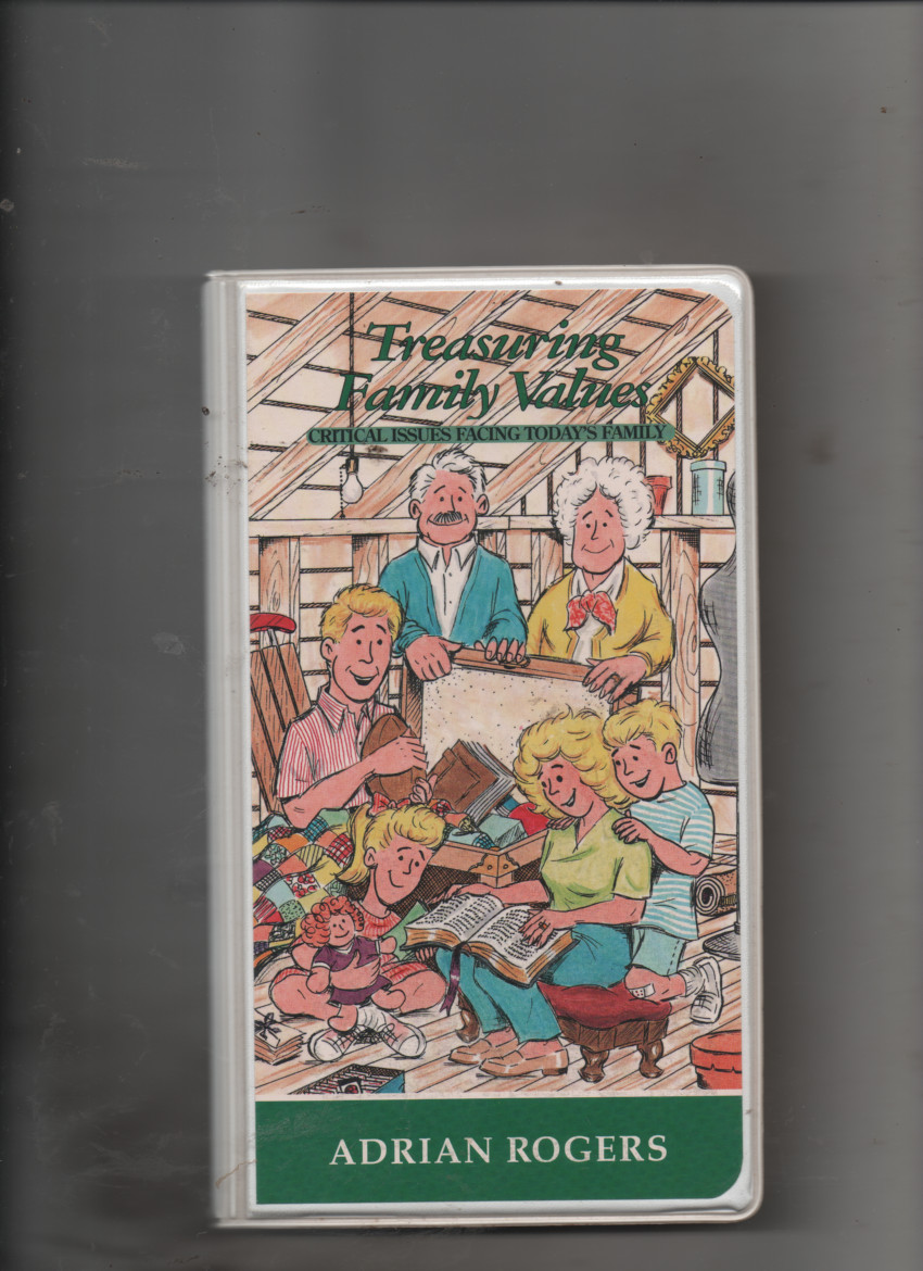 Adrian Rogers Family Values Audio Tapes Facing Critical Issues Family ministrie