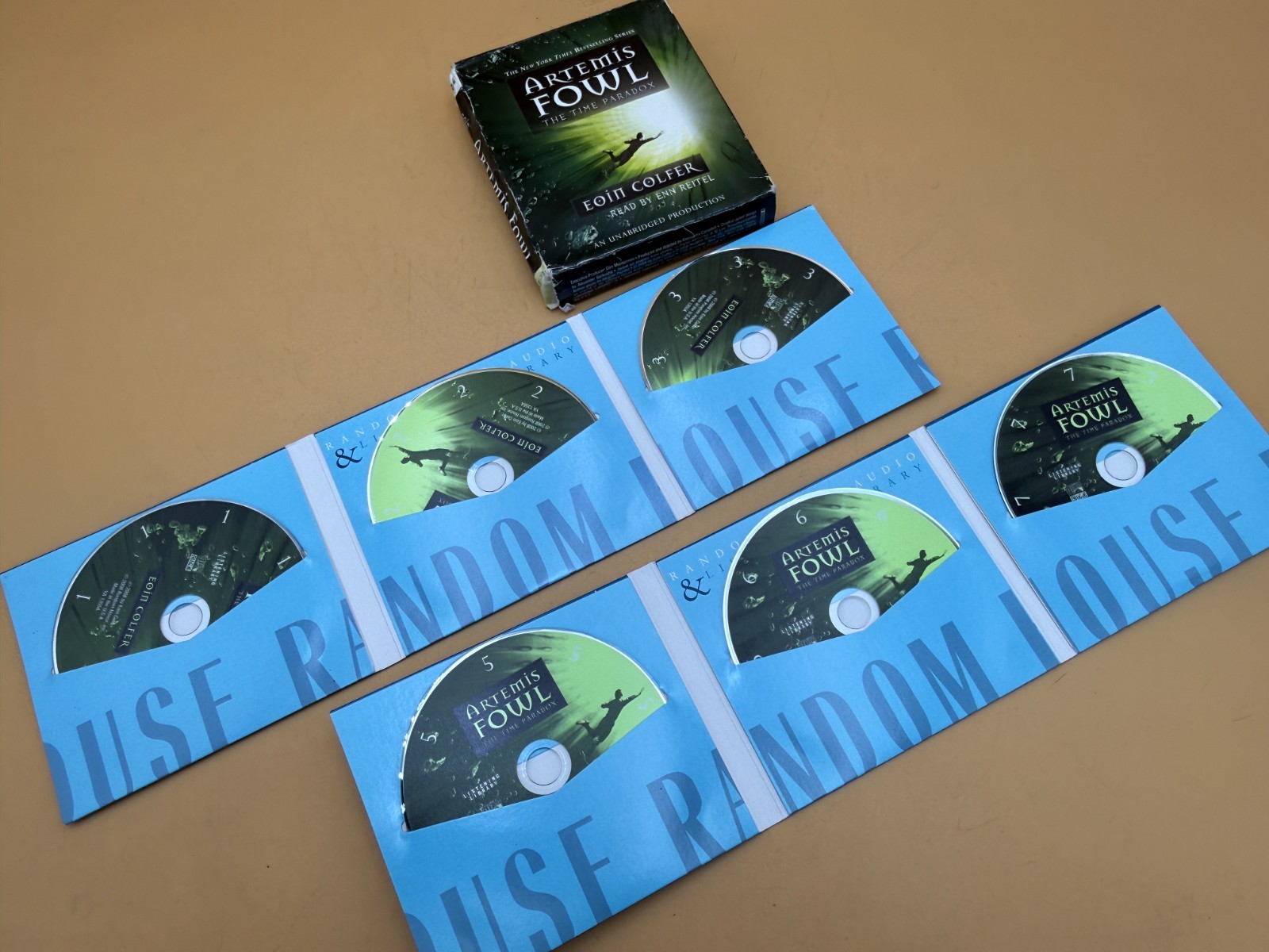 Artemis Fowl The Time Paradox Audiobook 8 CDs Unabridged Eoin Colfer