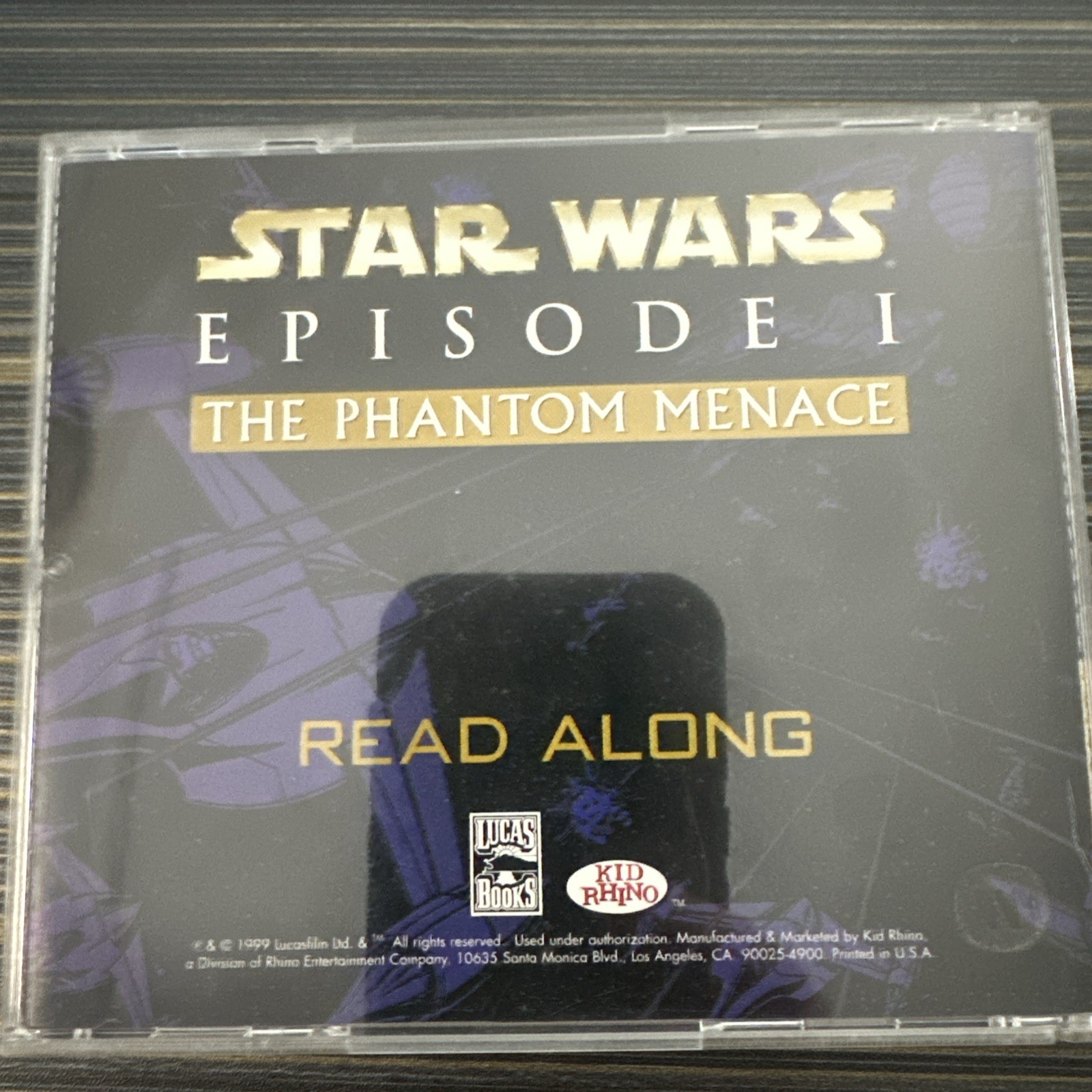 Star Wars: Episode 1 — The Phantom Menace [Read Along] (CD, 1999, Lucas Books VG