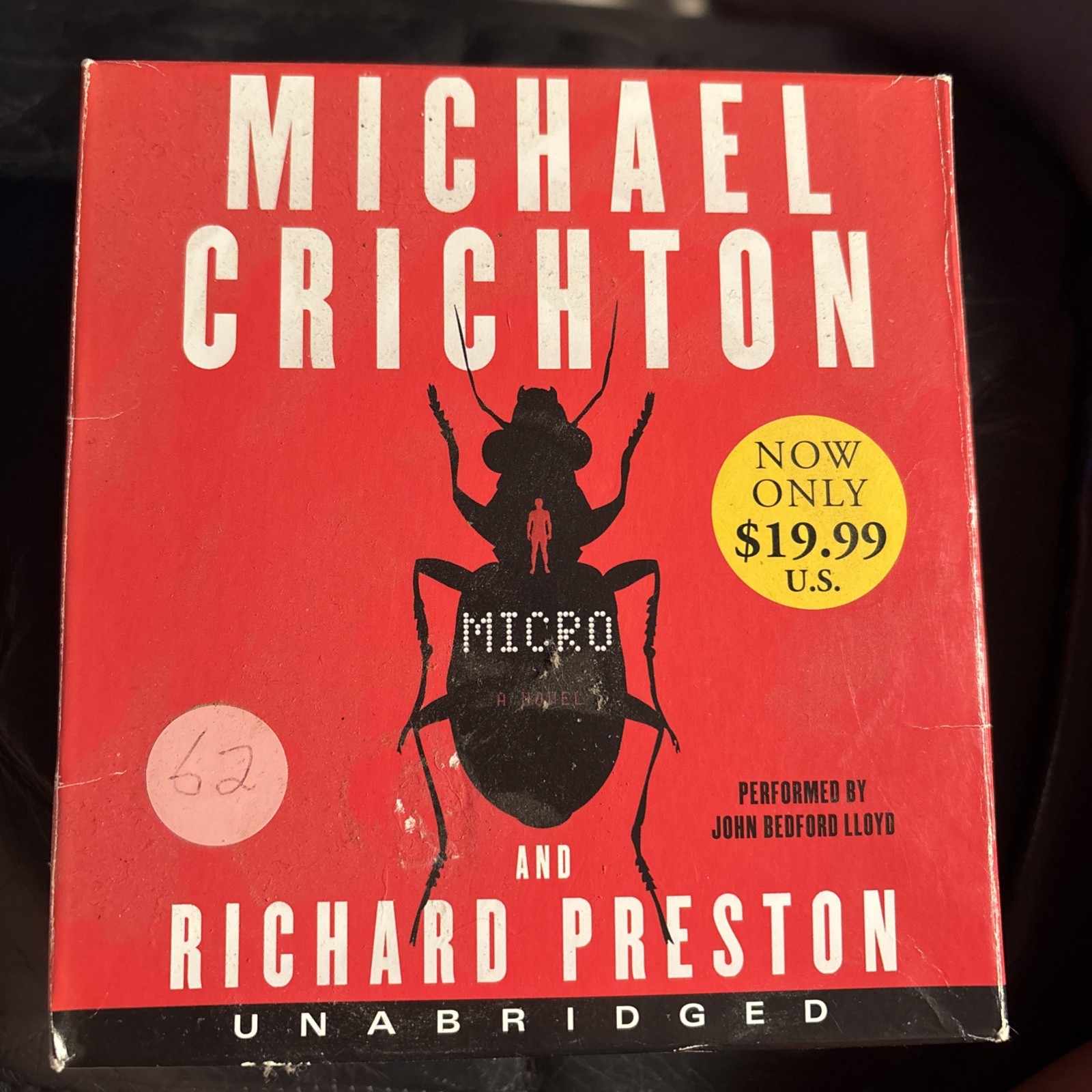 Micro : A Novel by Michael Crichton Unabridged (English) Compact Disc Book