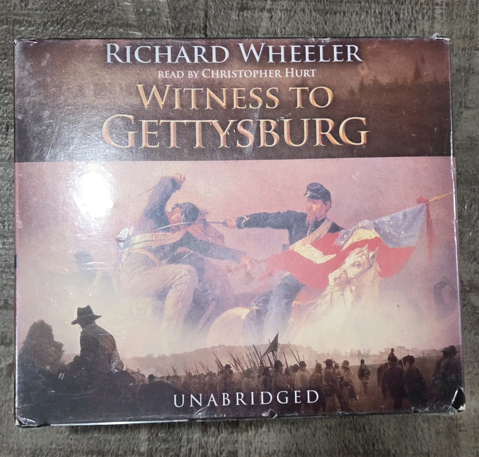 Blackstone Witness to Gettysburg Richard Wheeler Unabridged 7CD Hurt 8hr