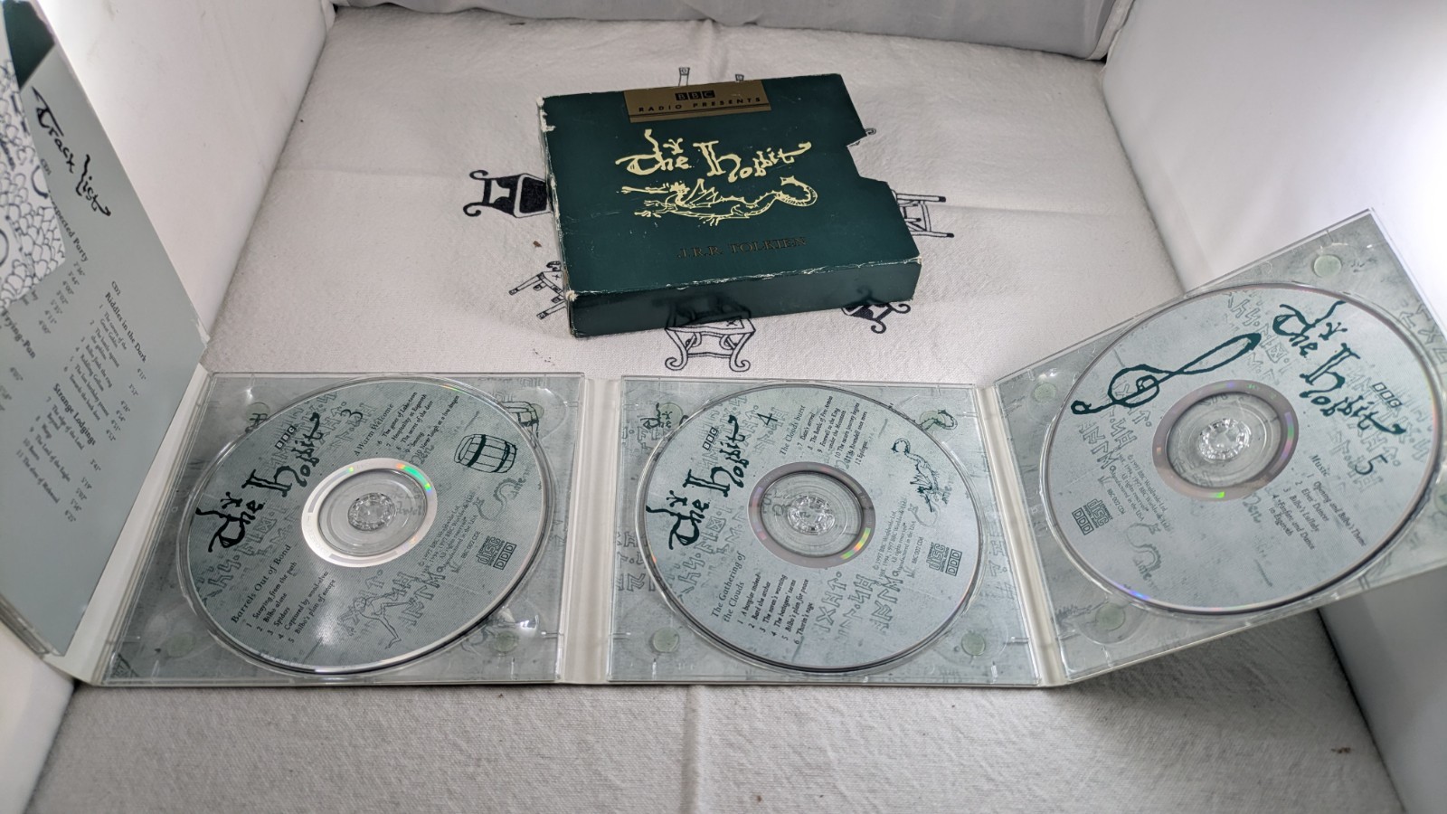 The Hobbit BBC Radio Collection Cassette Box Set — Includes Map