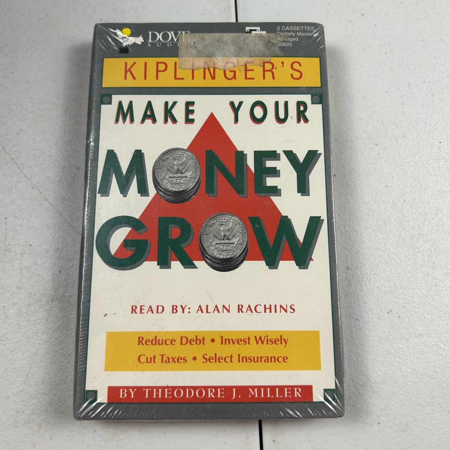 Kiplinger’s Make Your Money Grow by Theodore J. Miller Audiobook Cassettes