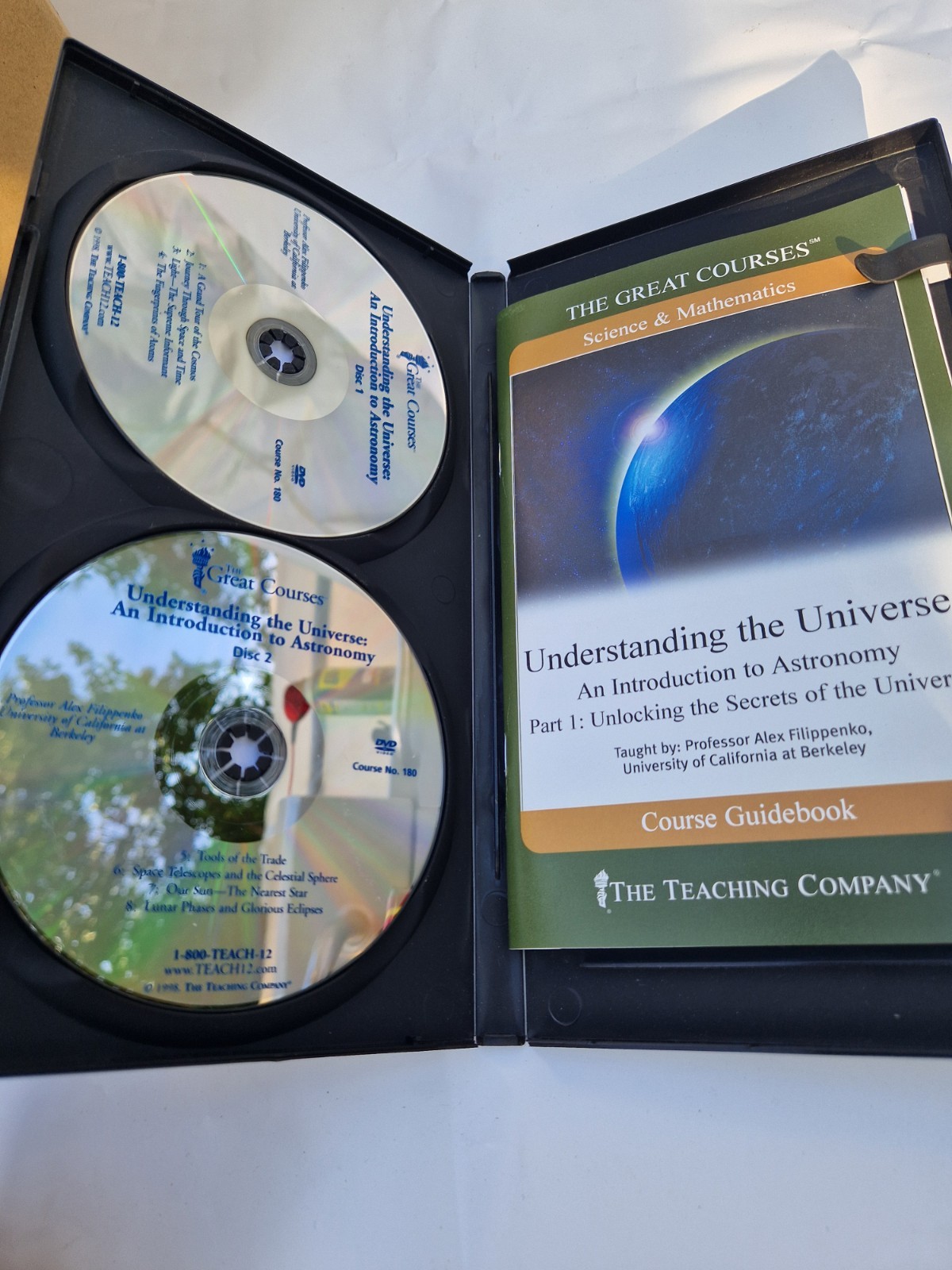 The Great Courses Understanding the Universe Astronomy DVD w/ Guidebook